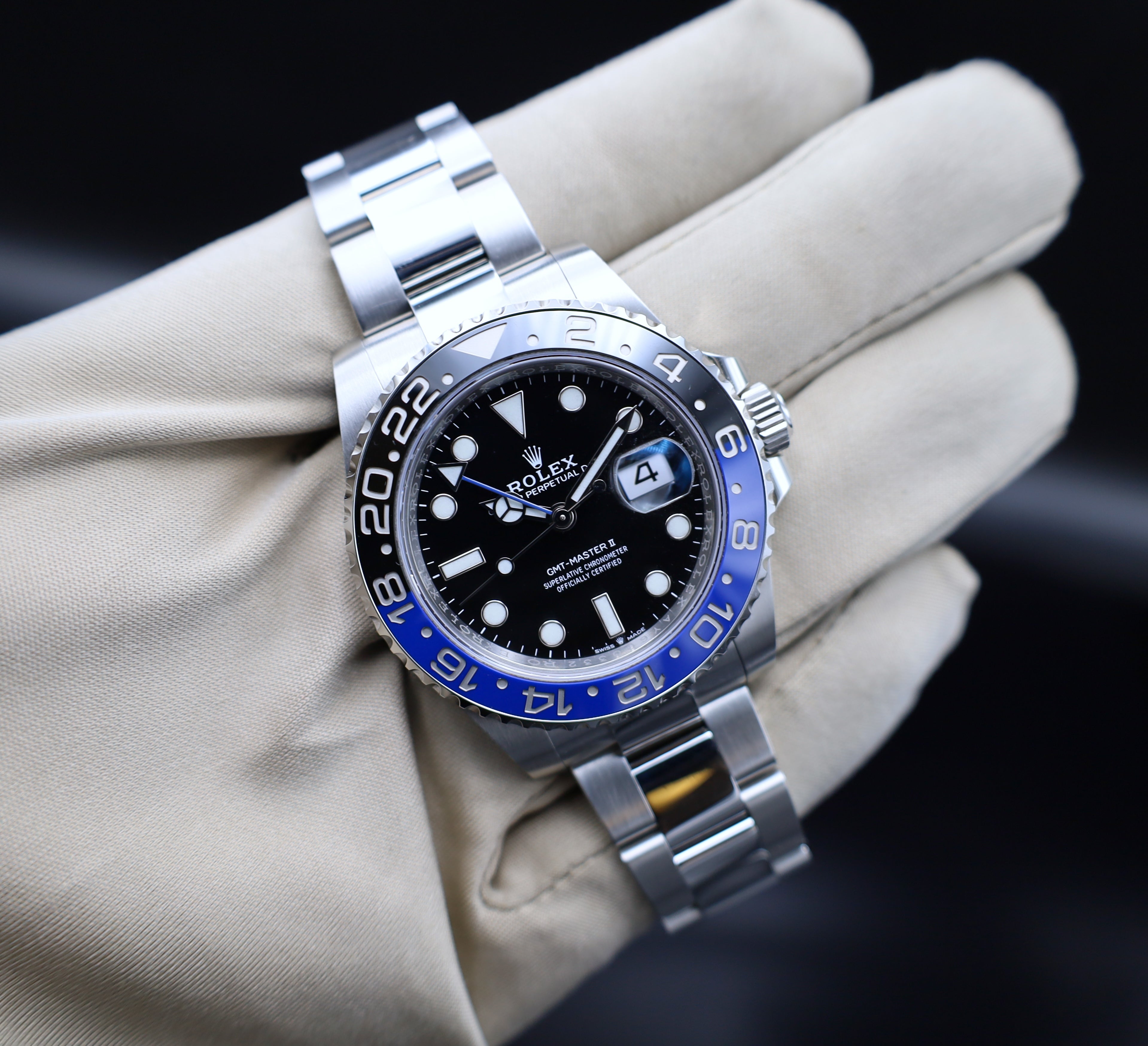 Rolex GMT Master II "Batman" - 2022 - LC100 - Fullset - Oyster - 126710BLNR