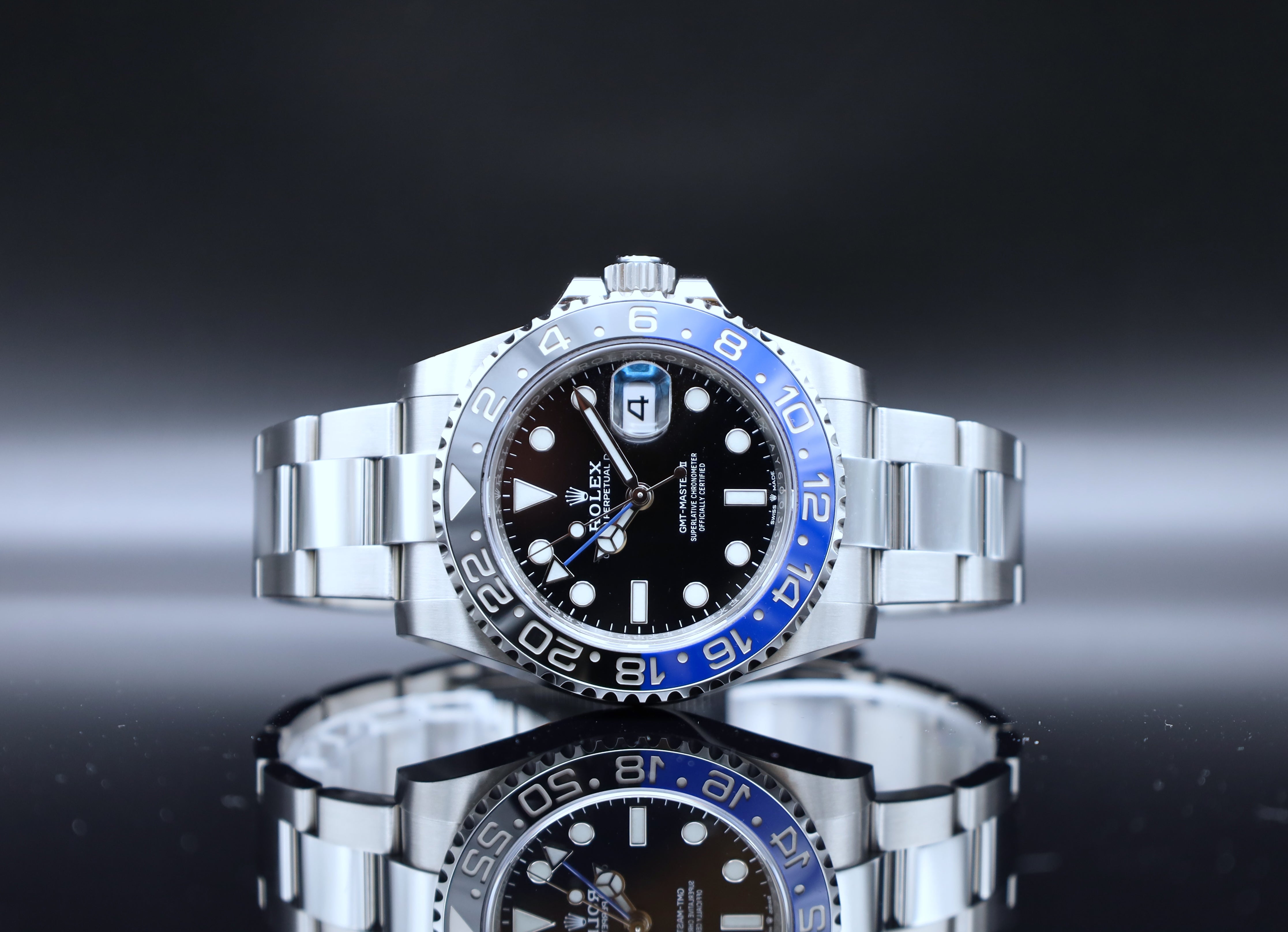 Rolex GMT Master II "Batman" - 2022 - LC100 - Fullset - Oyster - 126710BLNR