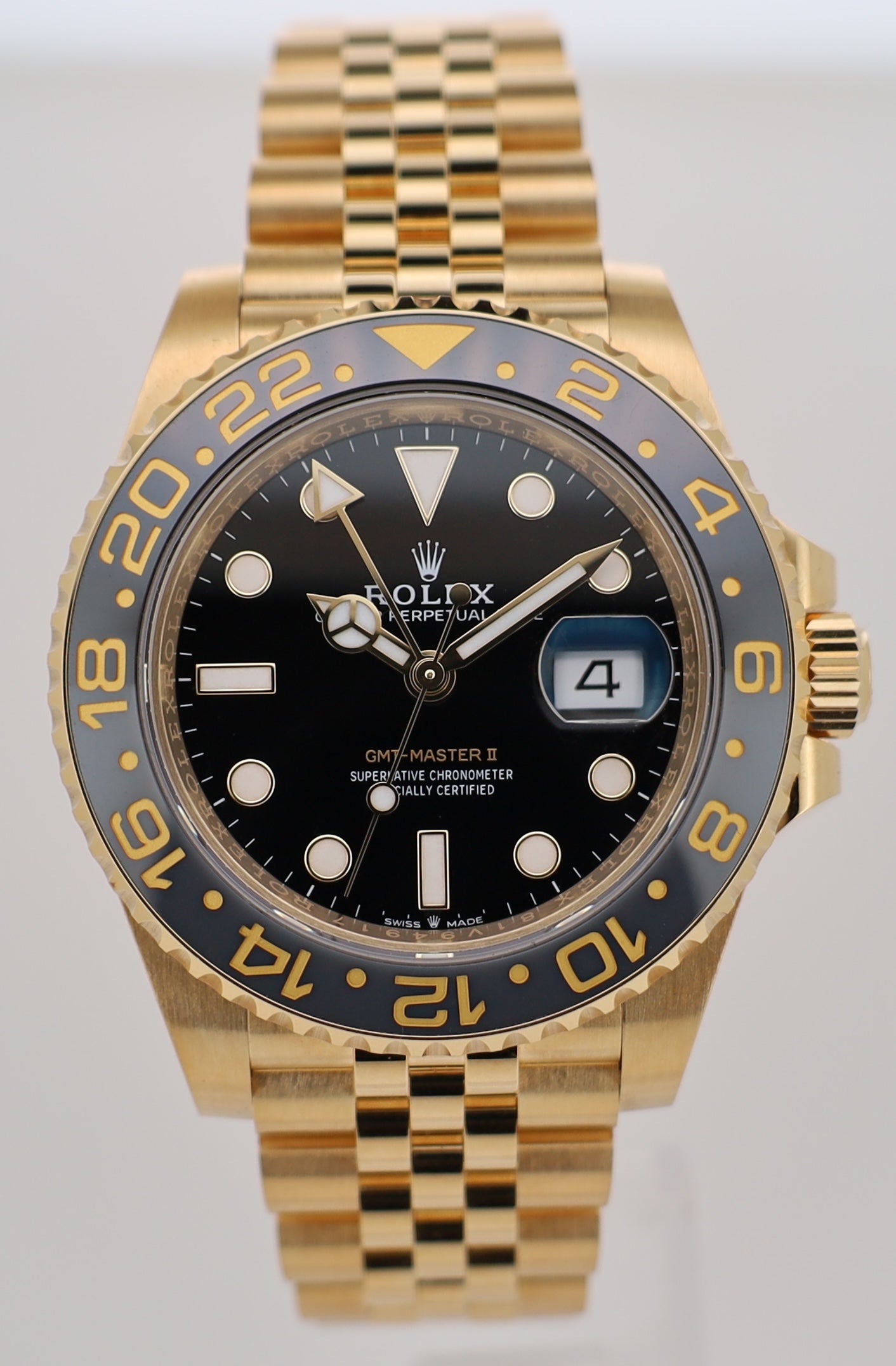 Rolex GMT Master II Gelbgold - LC100 - 2024 - Fullset - 126718GRNR