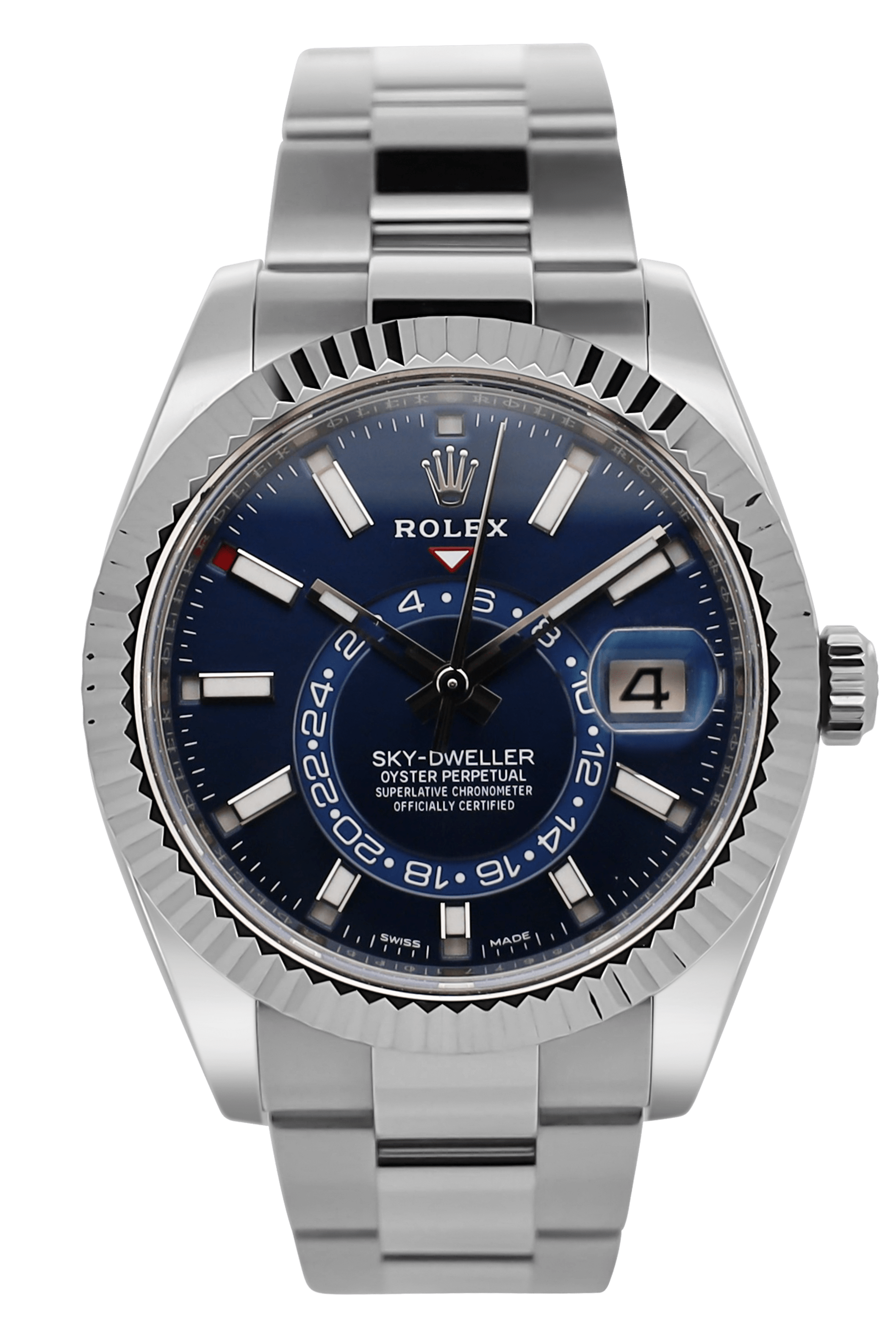 Rolex Sky-Dweller Blau- 2019 - LC100 - Fullset - 326934