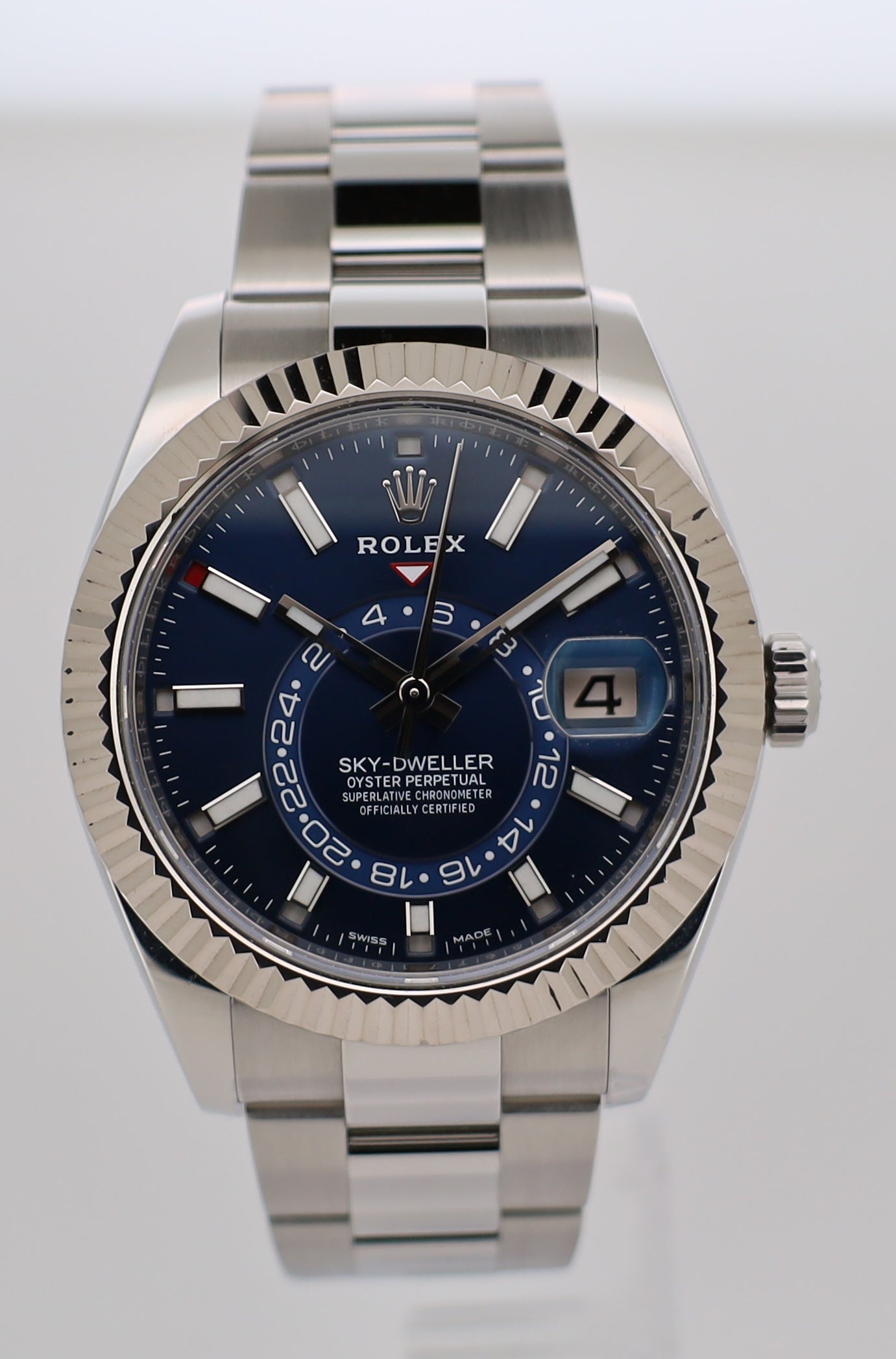 Rolex Sky-Dweller Blau- 2019 - LC100 - Fullset - 326934