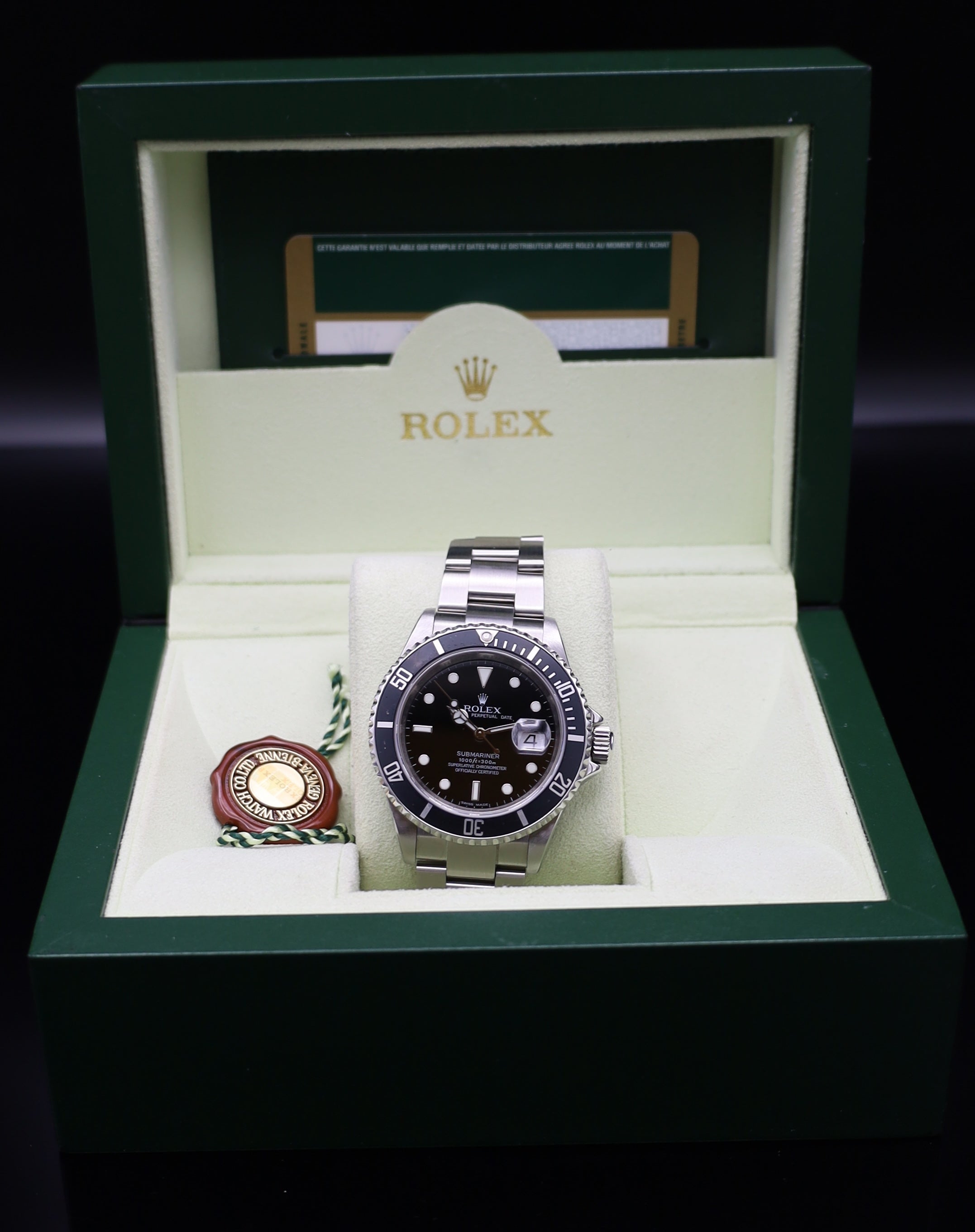 Rolex Submariner Date  - Stahl - Fullset - 16610