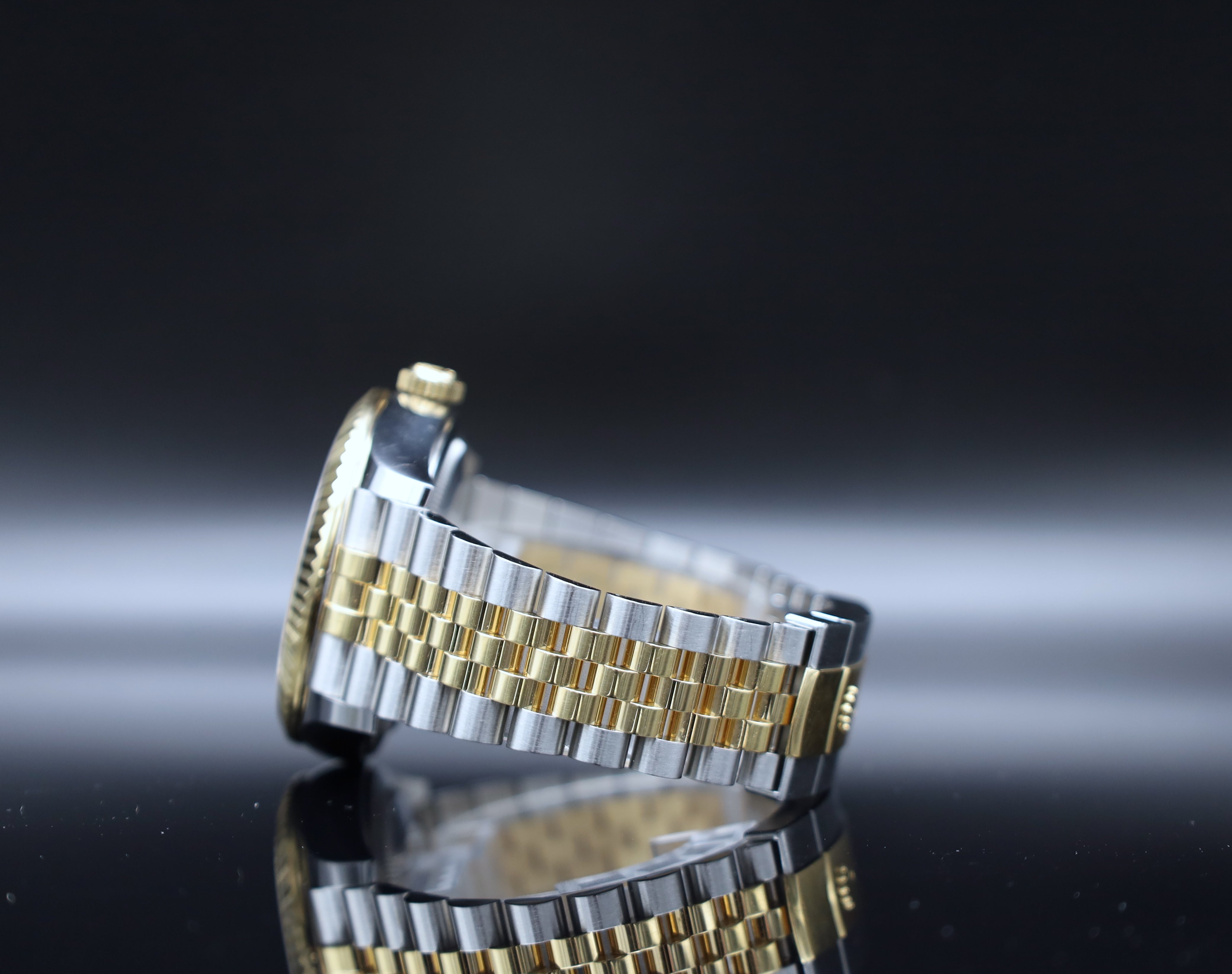 Rolex Sky-Dweller Champagner - LC100 - 2023 - Fullset - Stahl/Gold - Jubilee - 336933