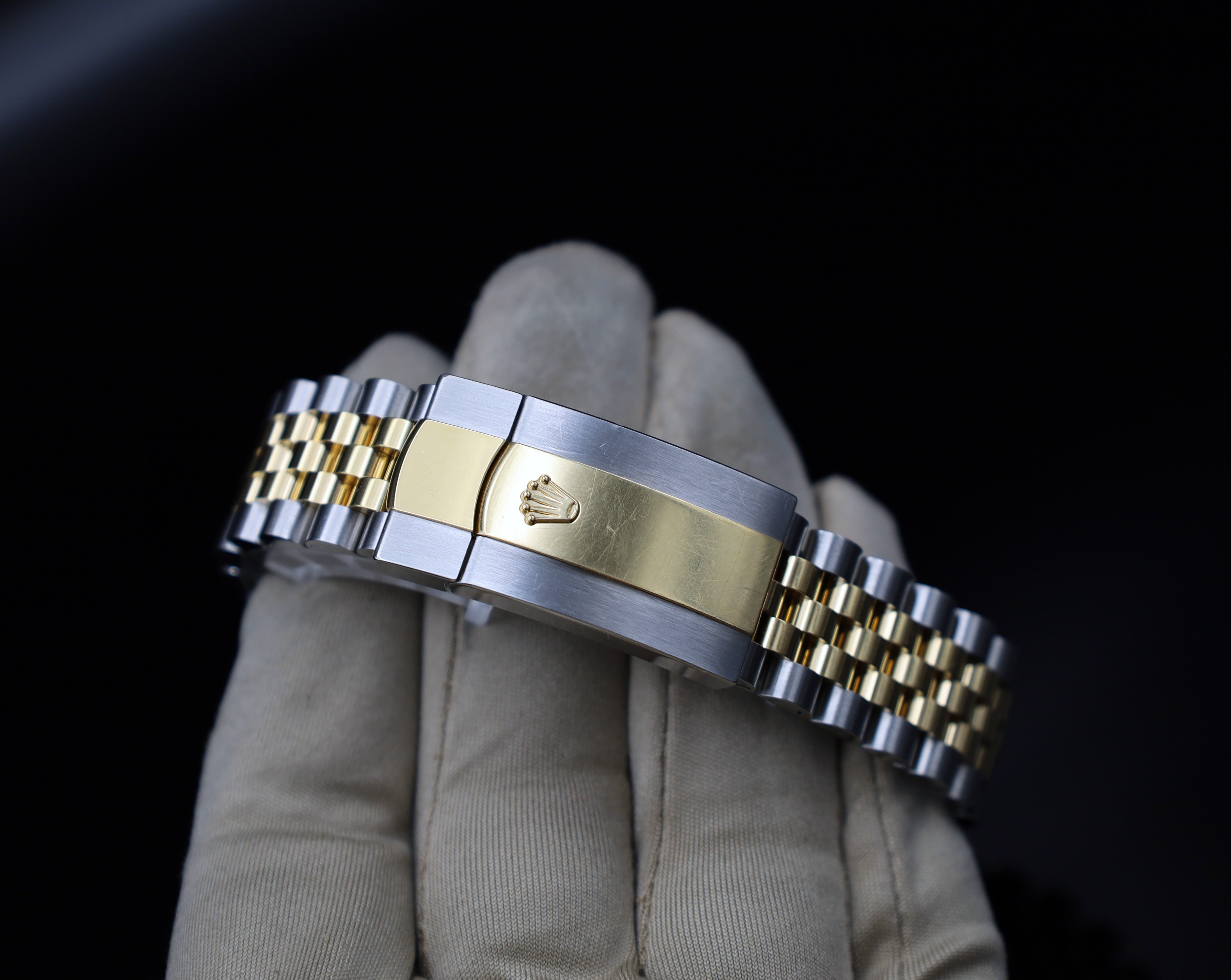 Rolex Sky-Dweller Champagner - LC100 - 2023 - Fullset - Stahl/Gold - Jubilee - 336933