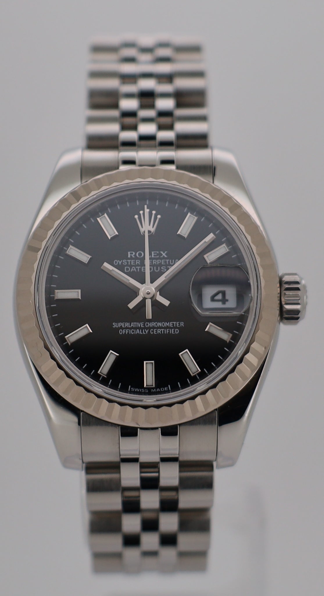 Rolex Lady-Datejust 26 Jubilee Schwarzes Blatt - LC100 - Full Set - 179174