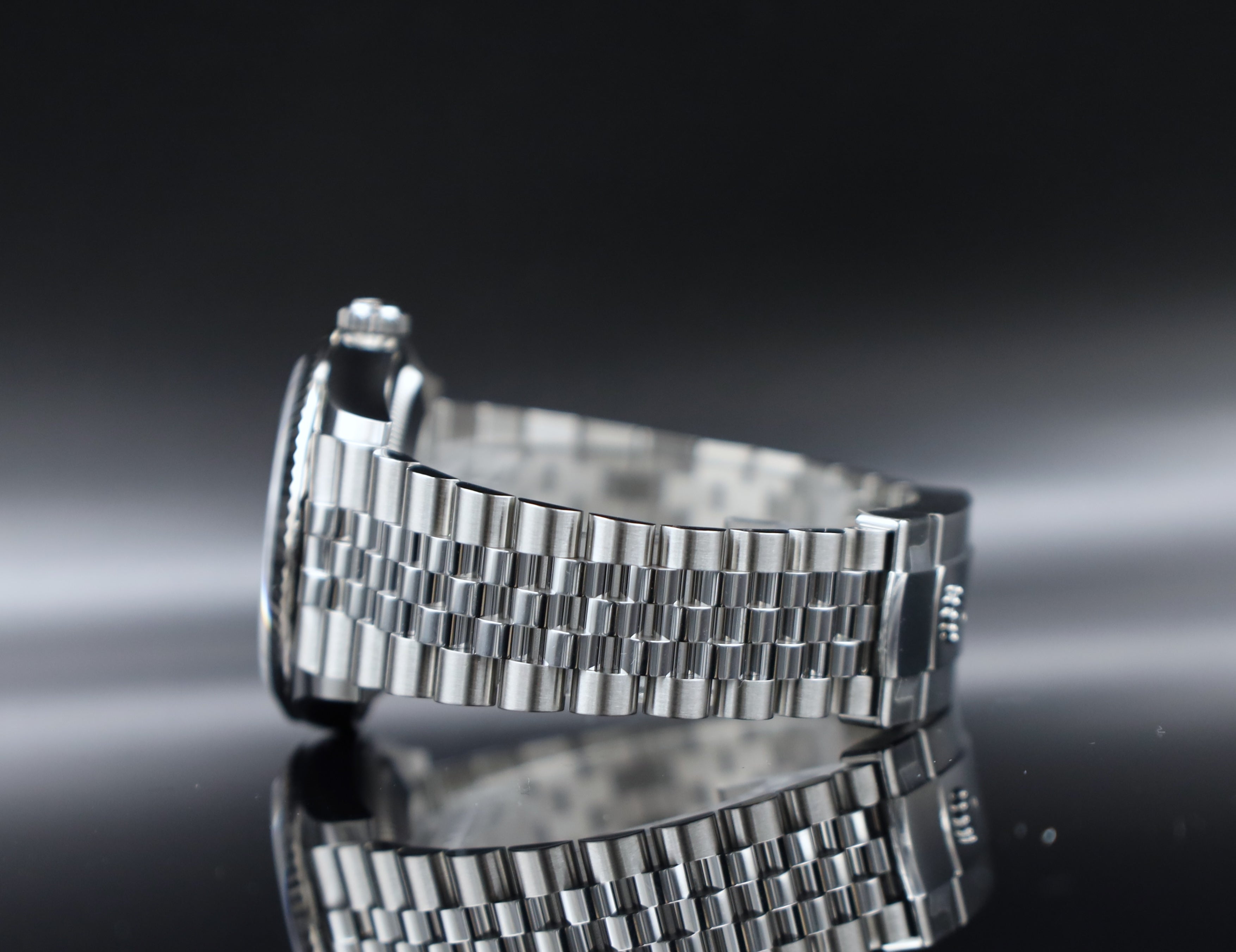 Rolex Datejust 36 Schwarzes Blatt Jubilee - 12/2025 - LC100 - Fullset - Neu