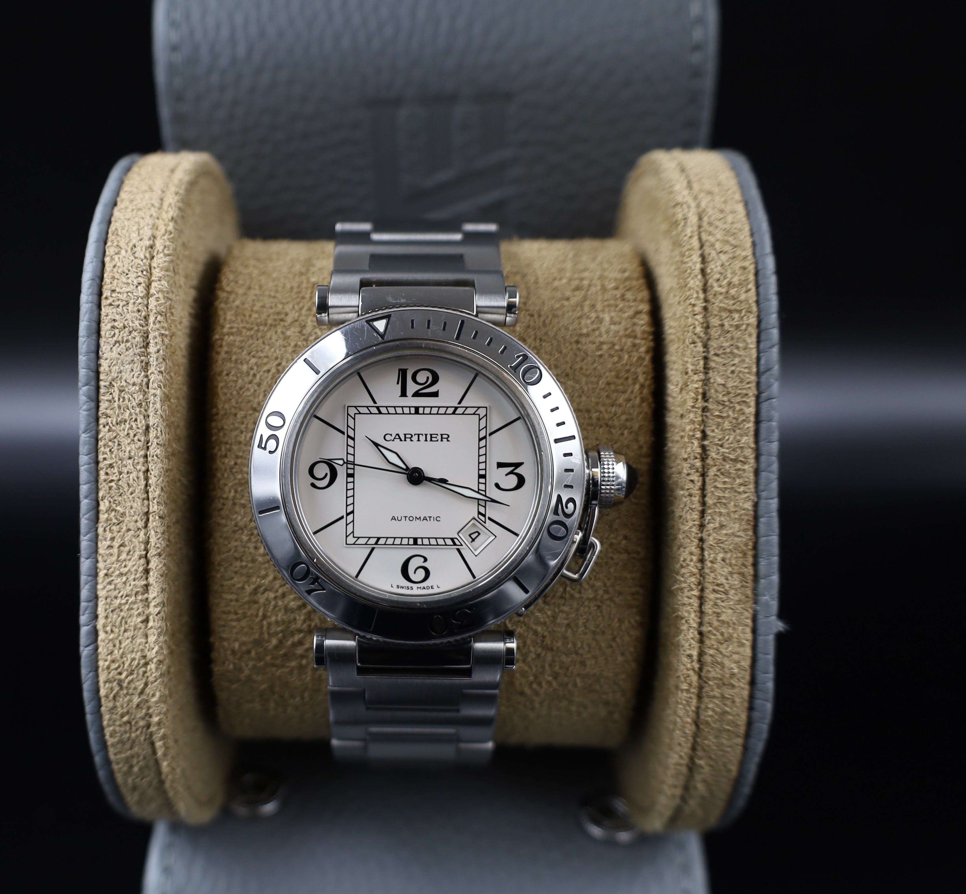 Cartier Pasha Seatimer - Ref.: 2790 - Stahl - Durchmesser 40 mm