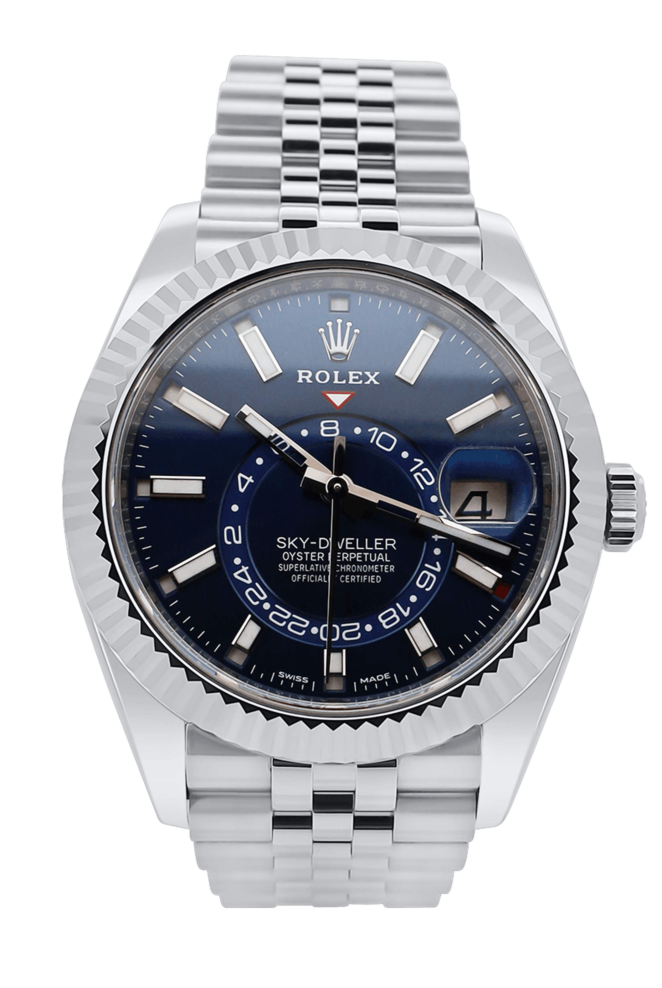 Rolex Sky-Dweller Blau - Jubileenband - 326934 - 2020 - LC EU -  Fullset
