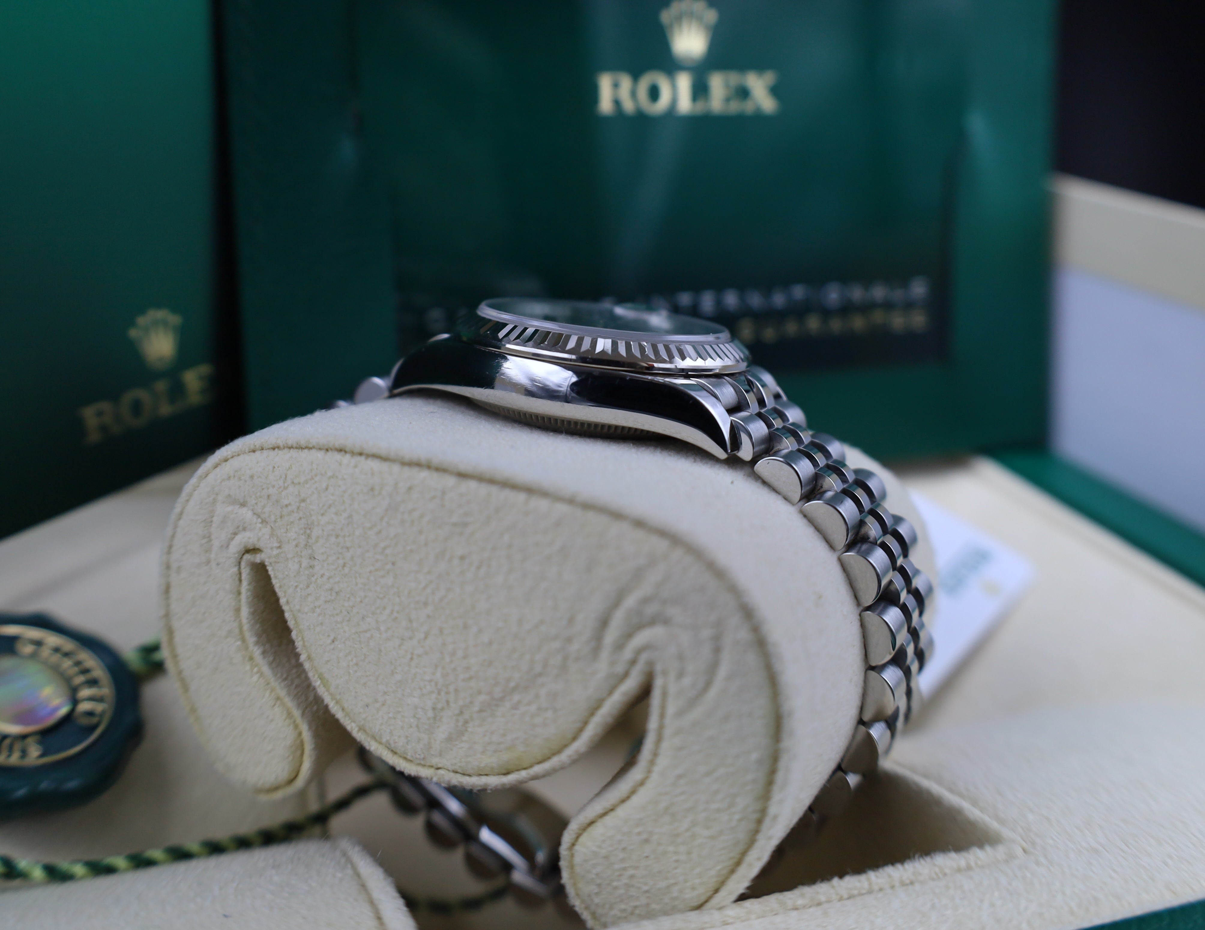 Rolex Datejust 31 Rhodium/ Grau  Zifferblatt - 2021 - 278274 - Fullset - Jubilee
