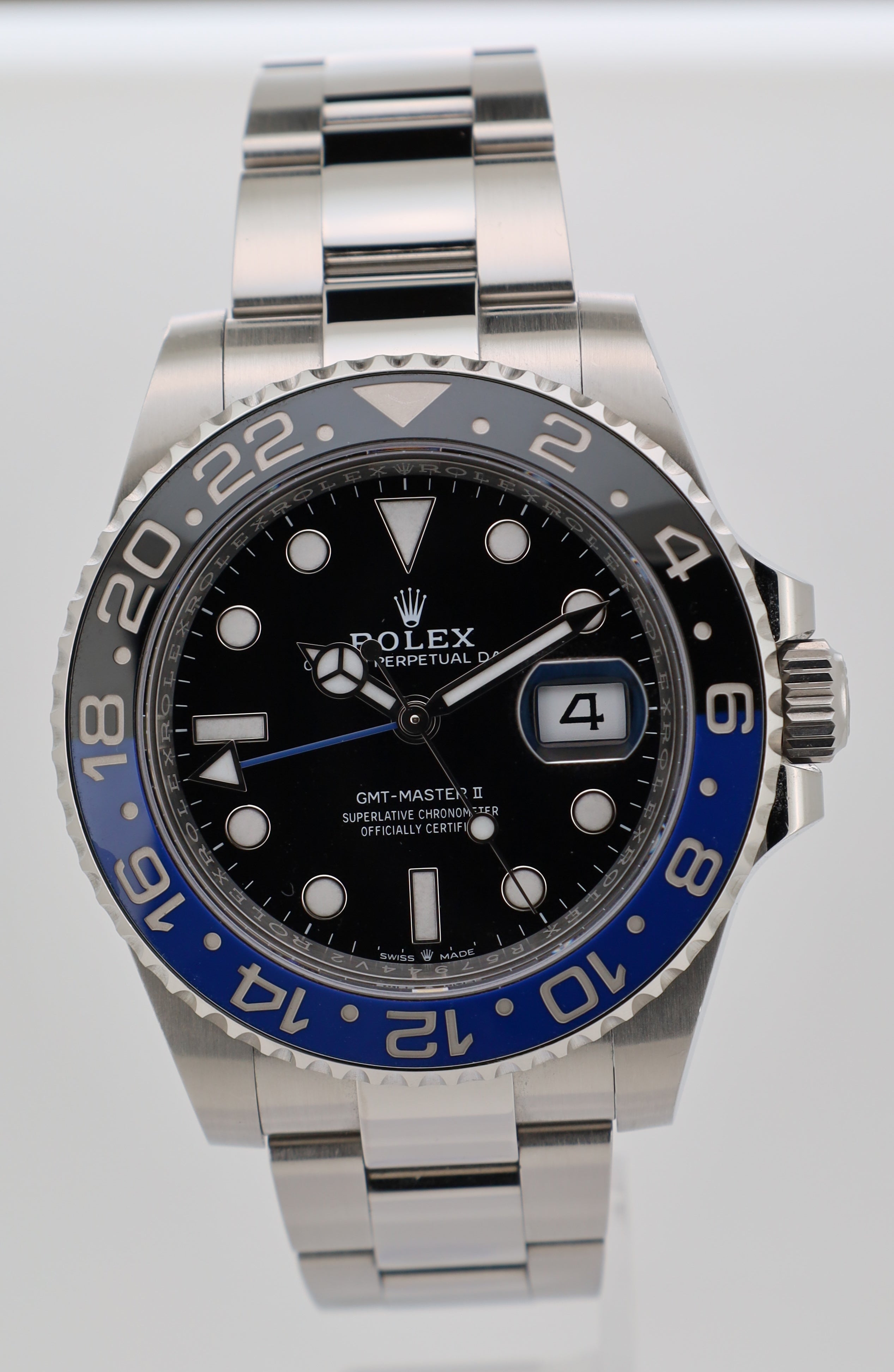 Rolex GMT Master II "Batman" - 2023 - LC100 - Fullset - Oyster - 126710BLNR