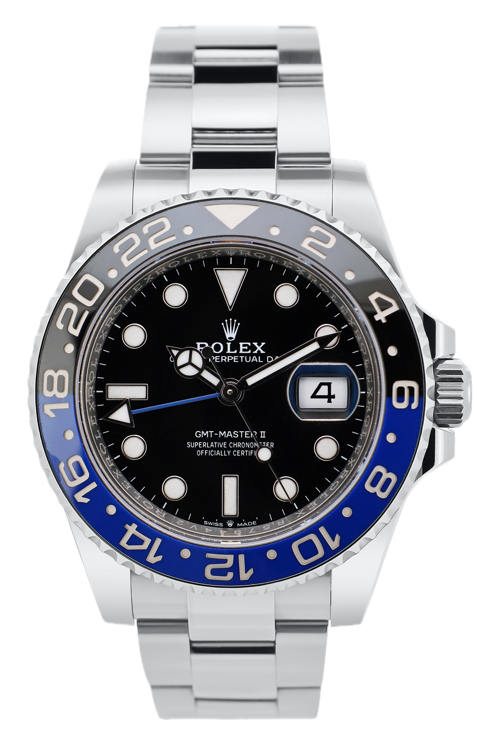 Rolex GMT Master II "Batman" - 2023 - LC100 - Fullset - Oyster - 126710BLNR