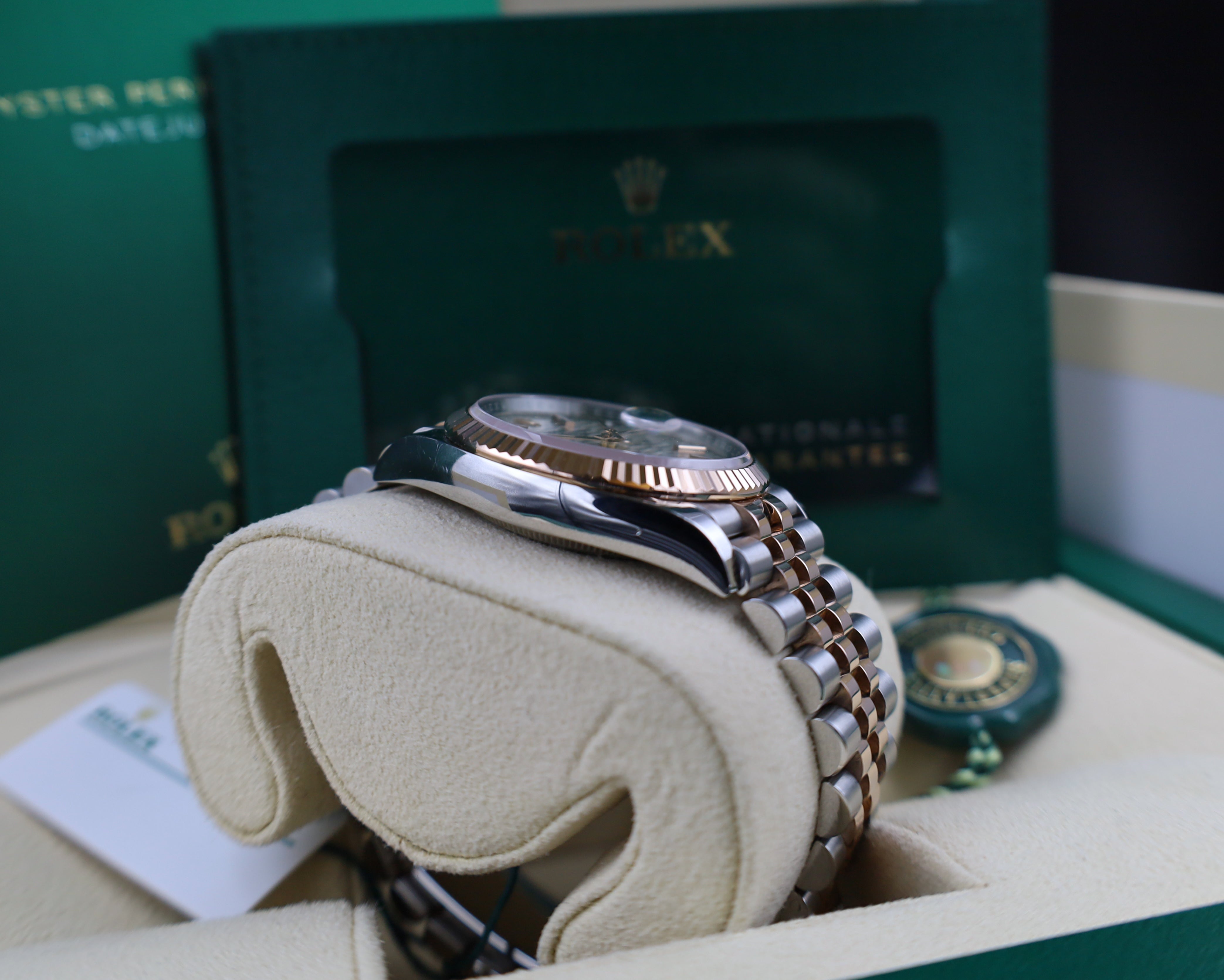 Rolex Datejust 36 Motif / Wave Dial - Jubileeband - Stahl/Roségold -126231 - 2022