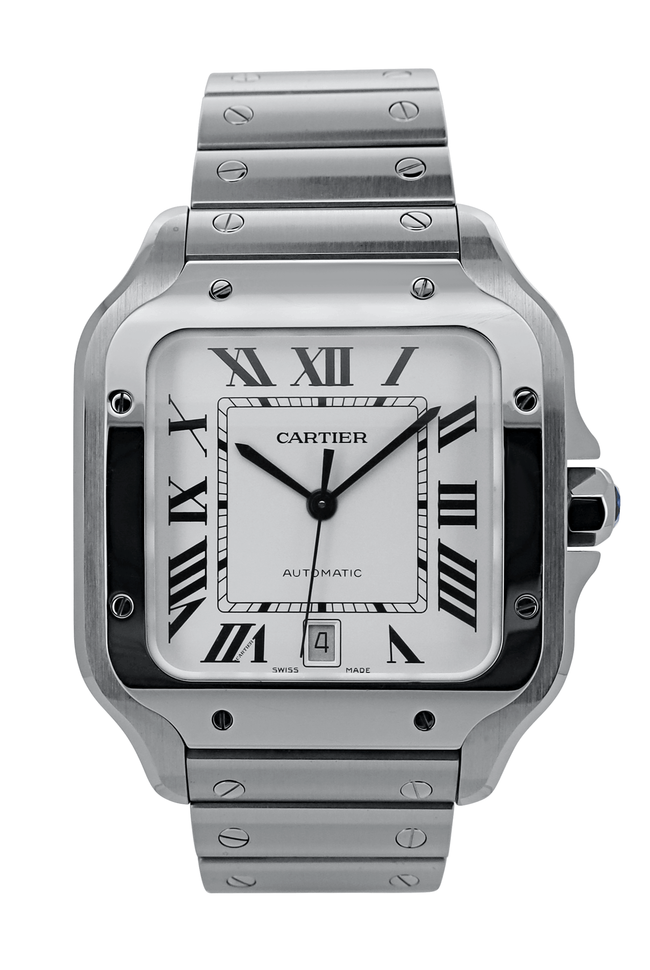 Cartier Santos De Cartier Weiß - WSSA0018 - Full Set - 2021