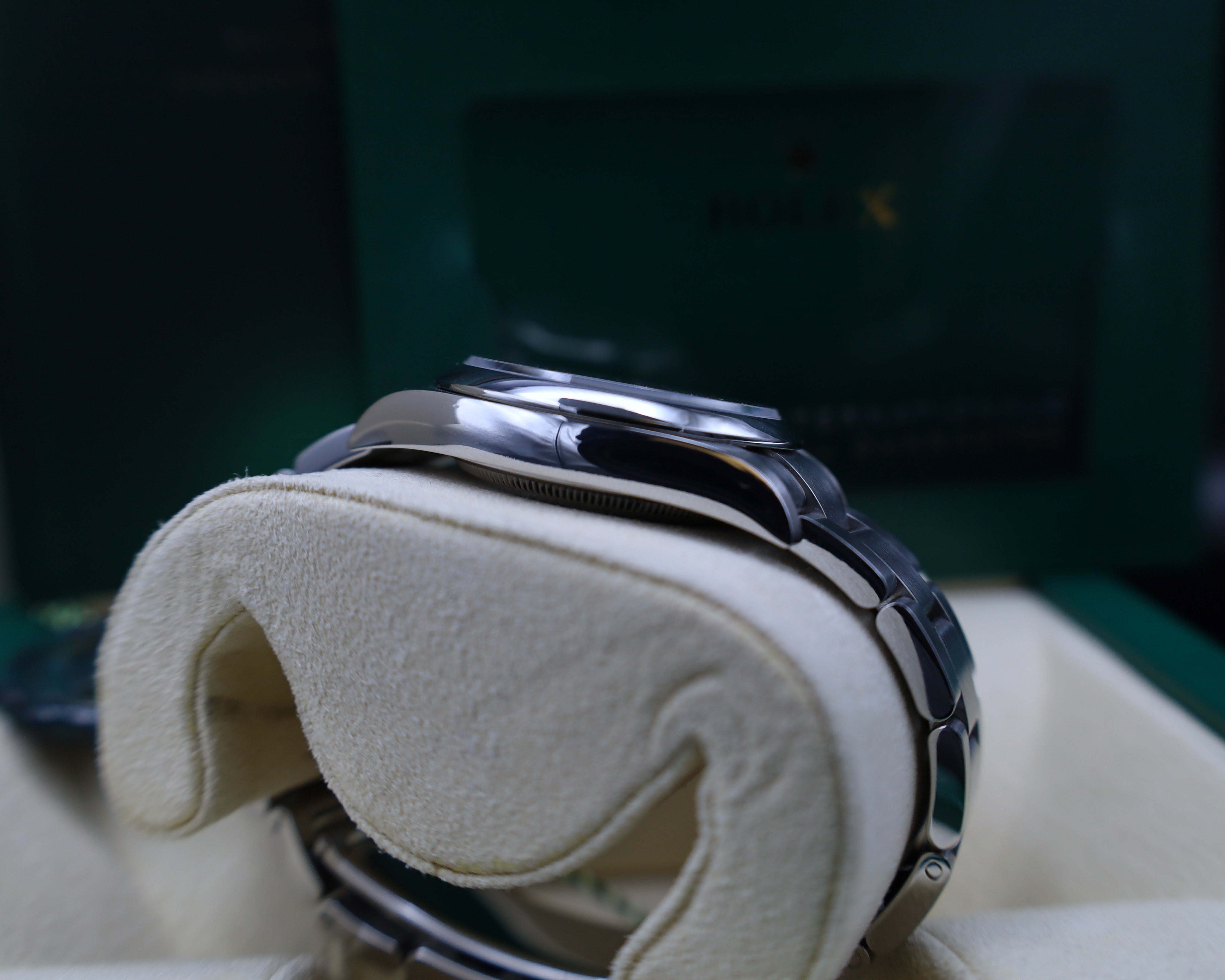 Rolex Oyster Perpetual 36 "Tiffany" - LC100 - Neuwertig - 2022 - Fullset - 126000