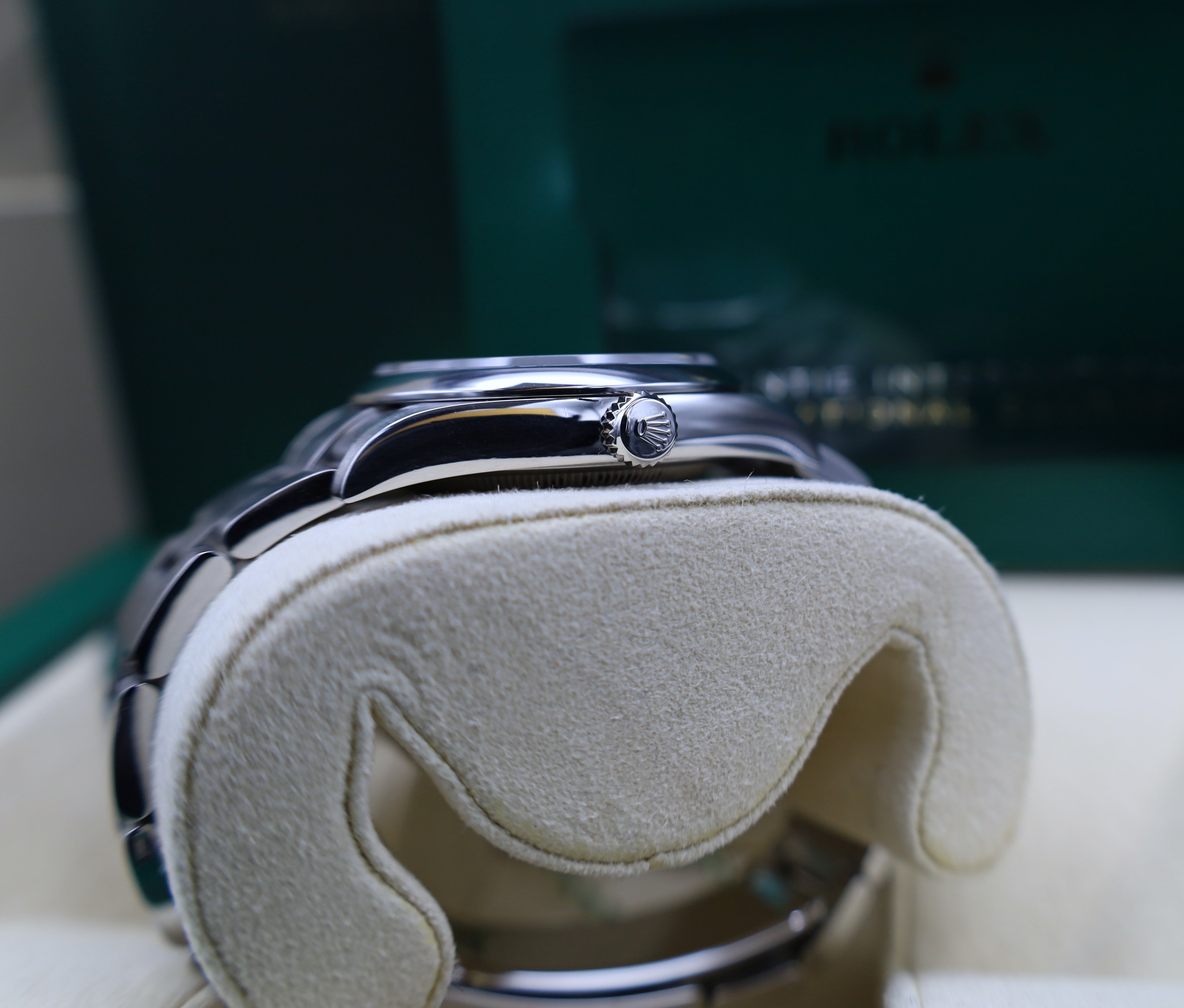 Rolex Oyster Perpetual 36 "Tiffany" - LC100 - Neuwertig - 2022 - Fullset - 126000