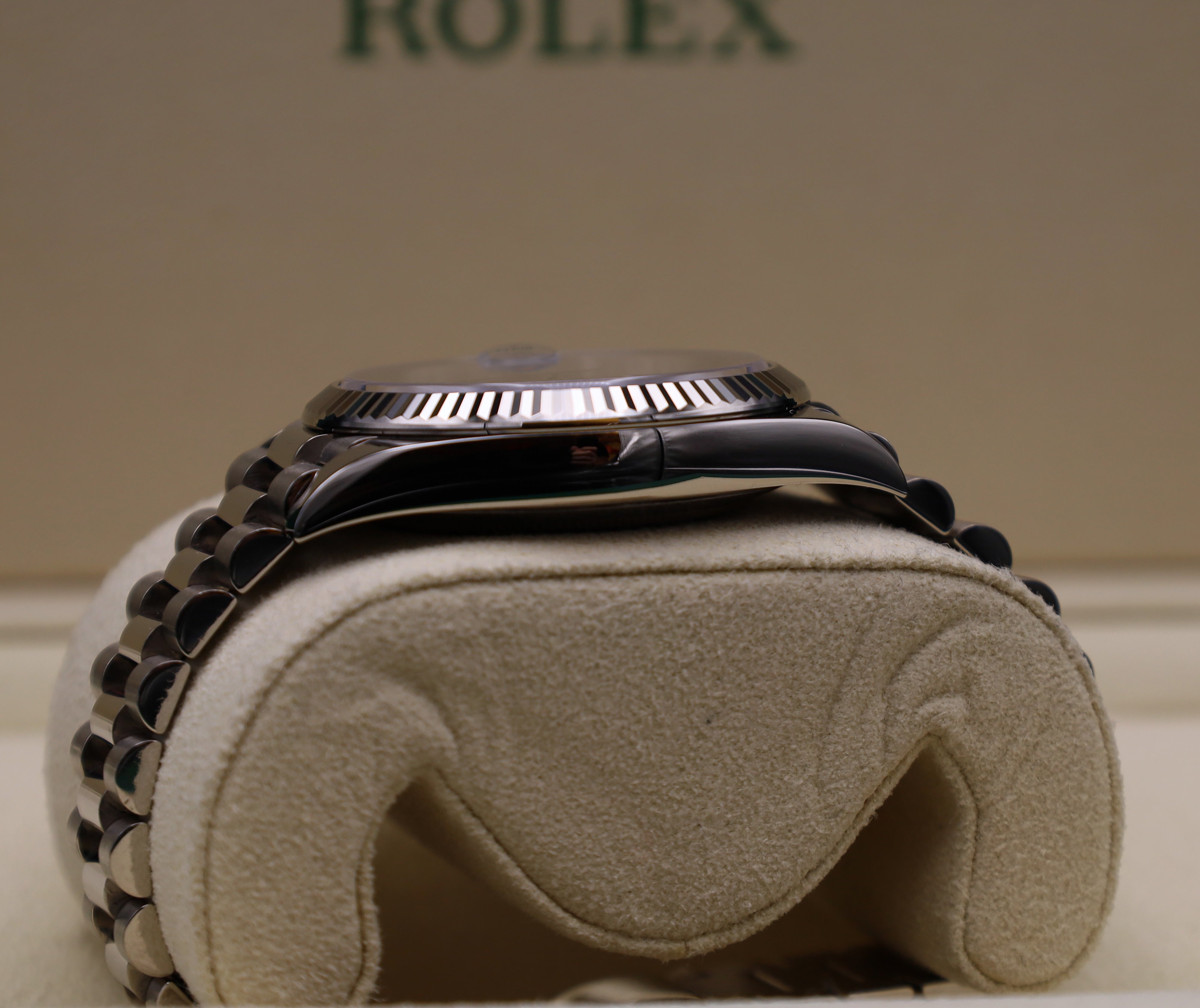 Rolex Day Date Olivé Weßgold - 2024 - Fullset - 228239