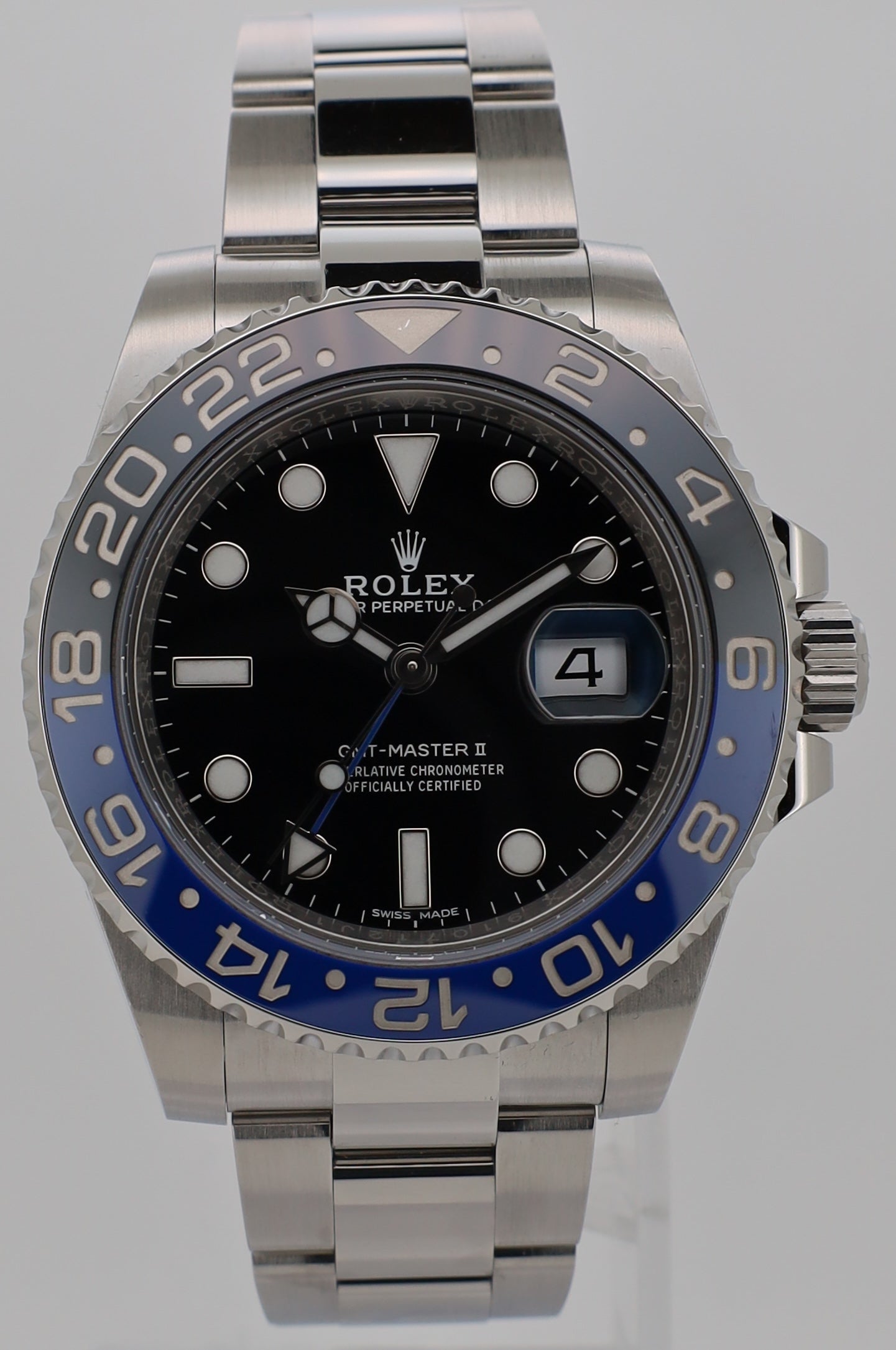 Rolex GMT Master II Batman - LC 100 - Fullset - 116710BLNR