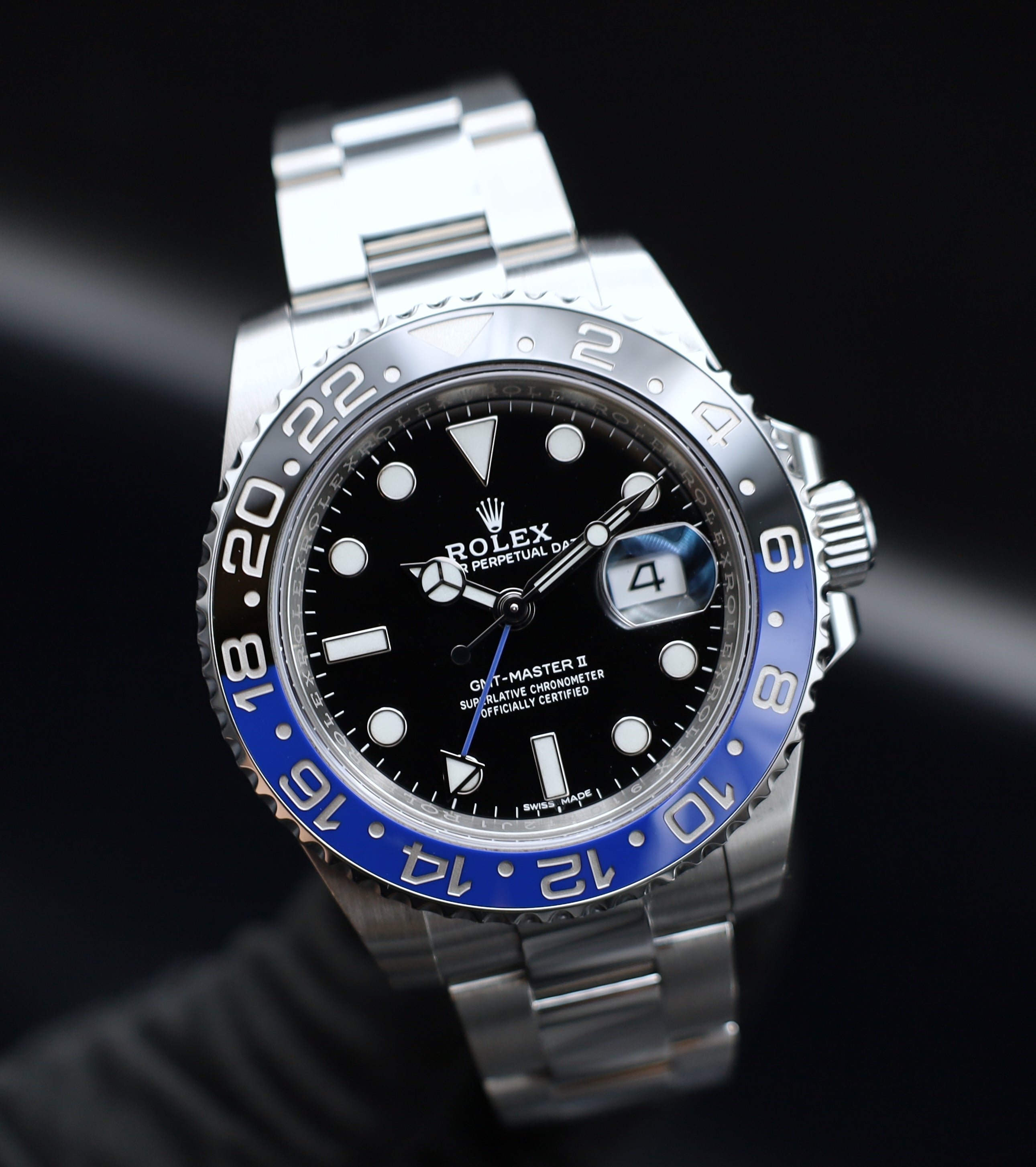 Rolex GMT Master II Batman - LC 100 - Fullset - 116710BLNR