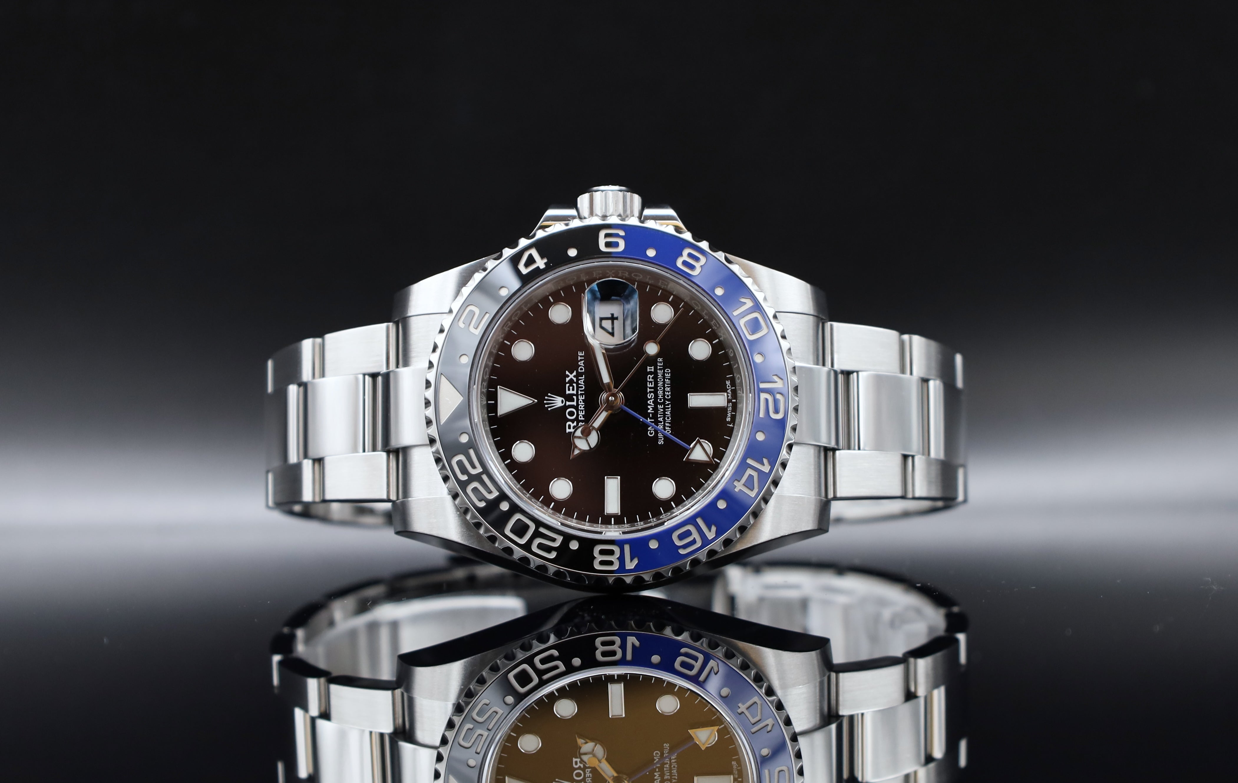 Rolex GMT Master II Batman - LC 100 - Fullset - 116710BLNR