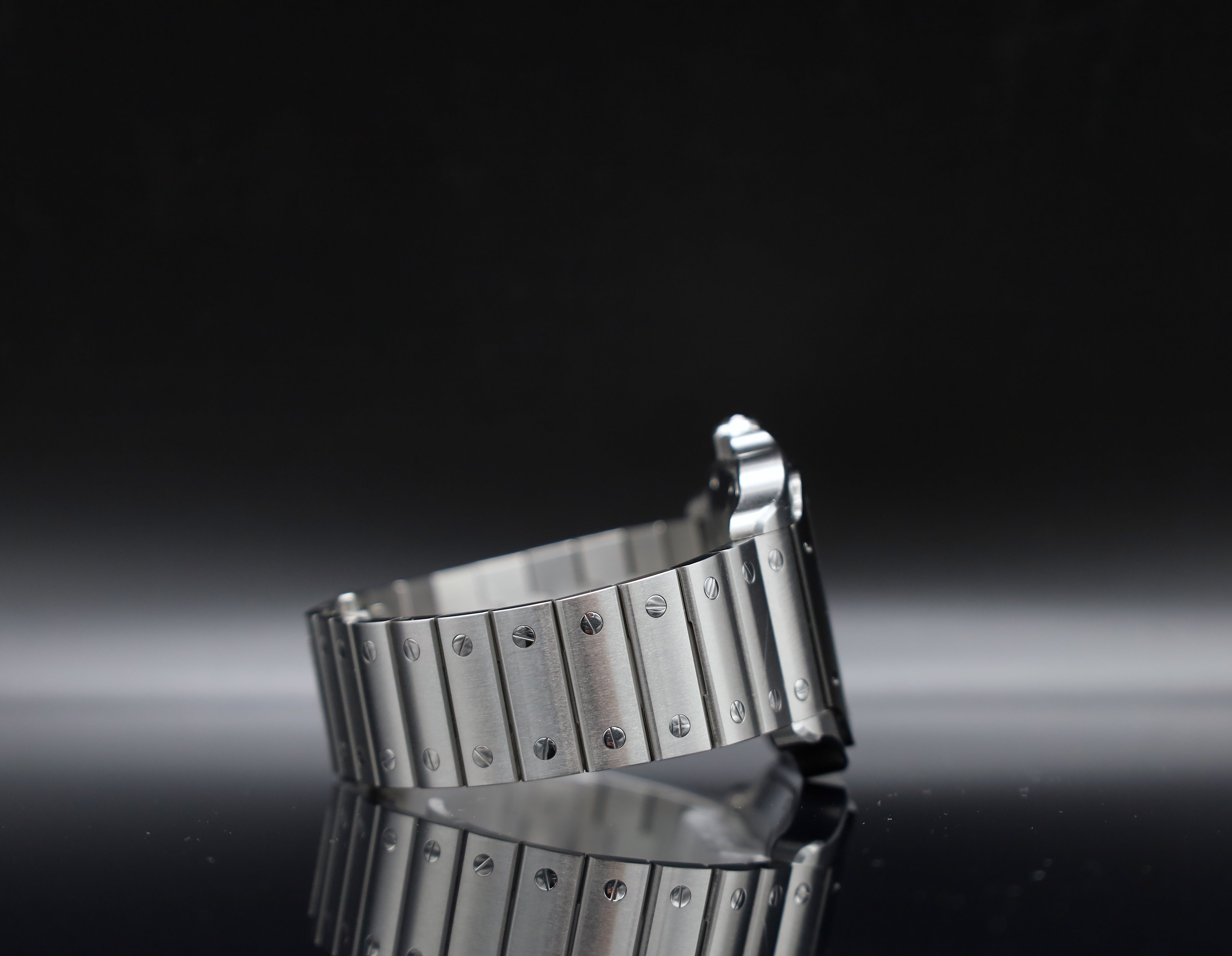 Cartier Santos De Cartier Grau Stahl/Kautschuk - 12/2023 - WSSA0037 -Fullset