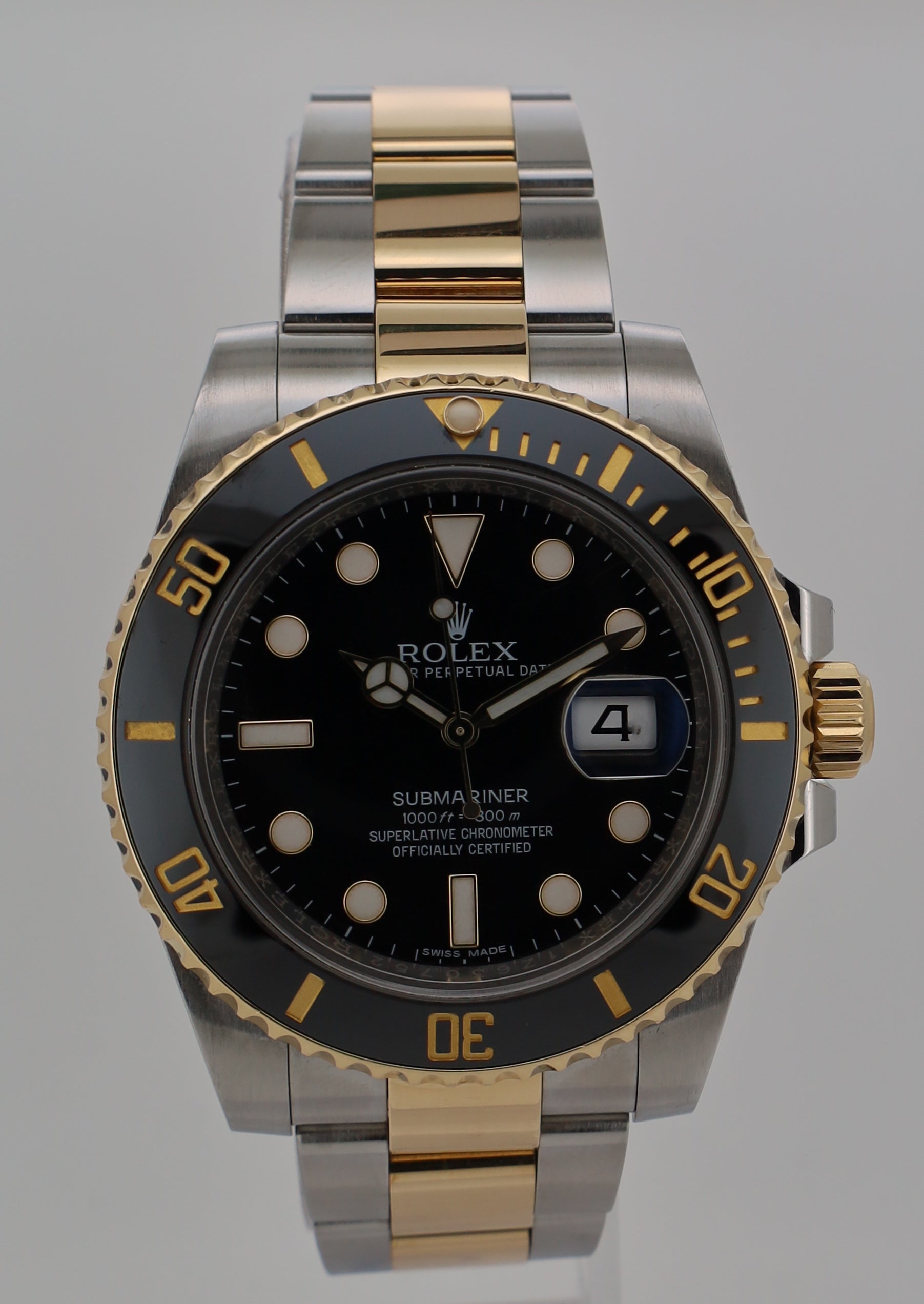 Rolex Submariner Date - Stahl/Gold - LC Niederlande - Fullset - 116613LN