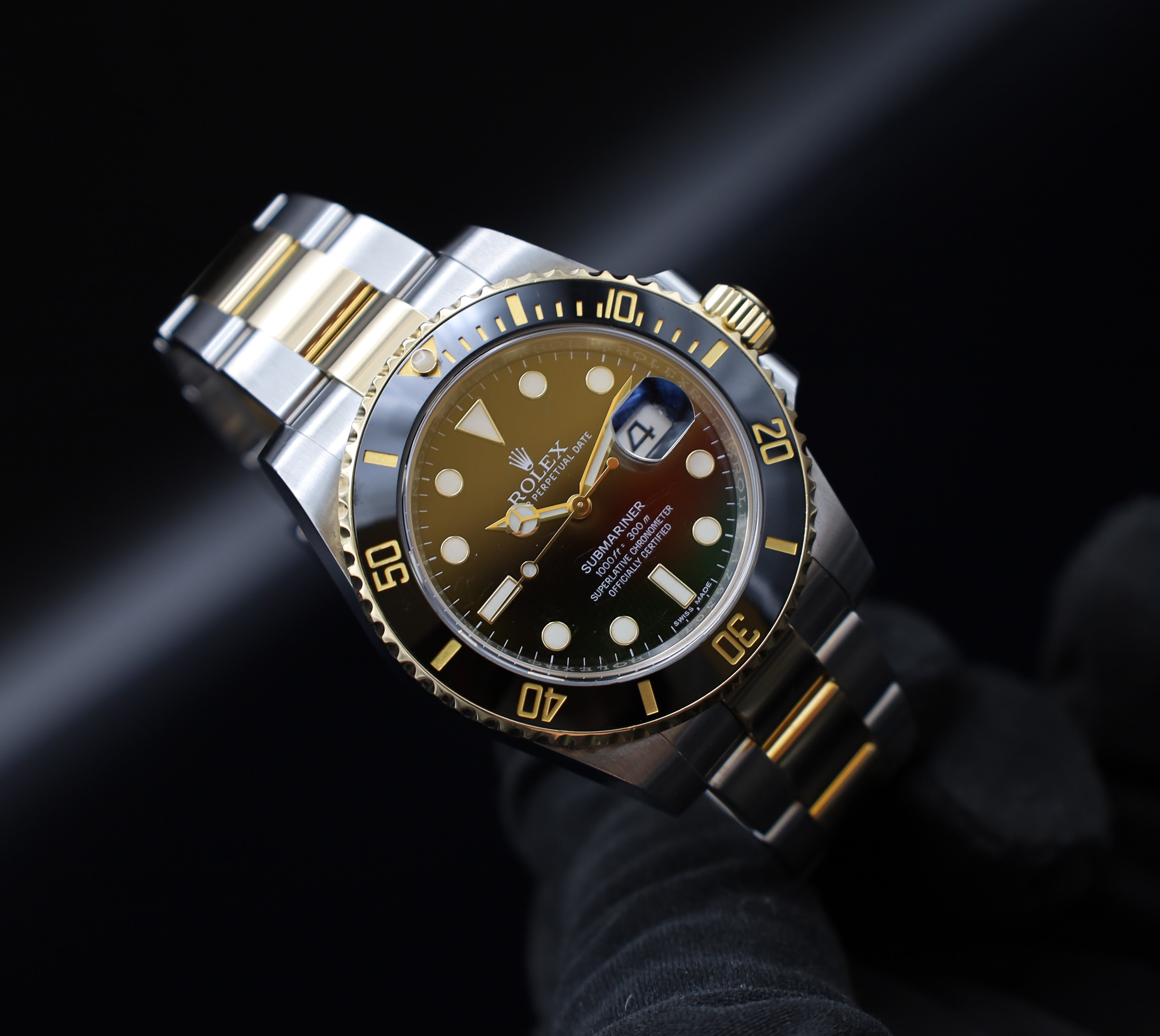 Rolex Submariner Date - Stahl/Gold - LC Niederlande - Fullset - 116613LN