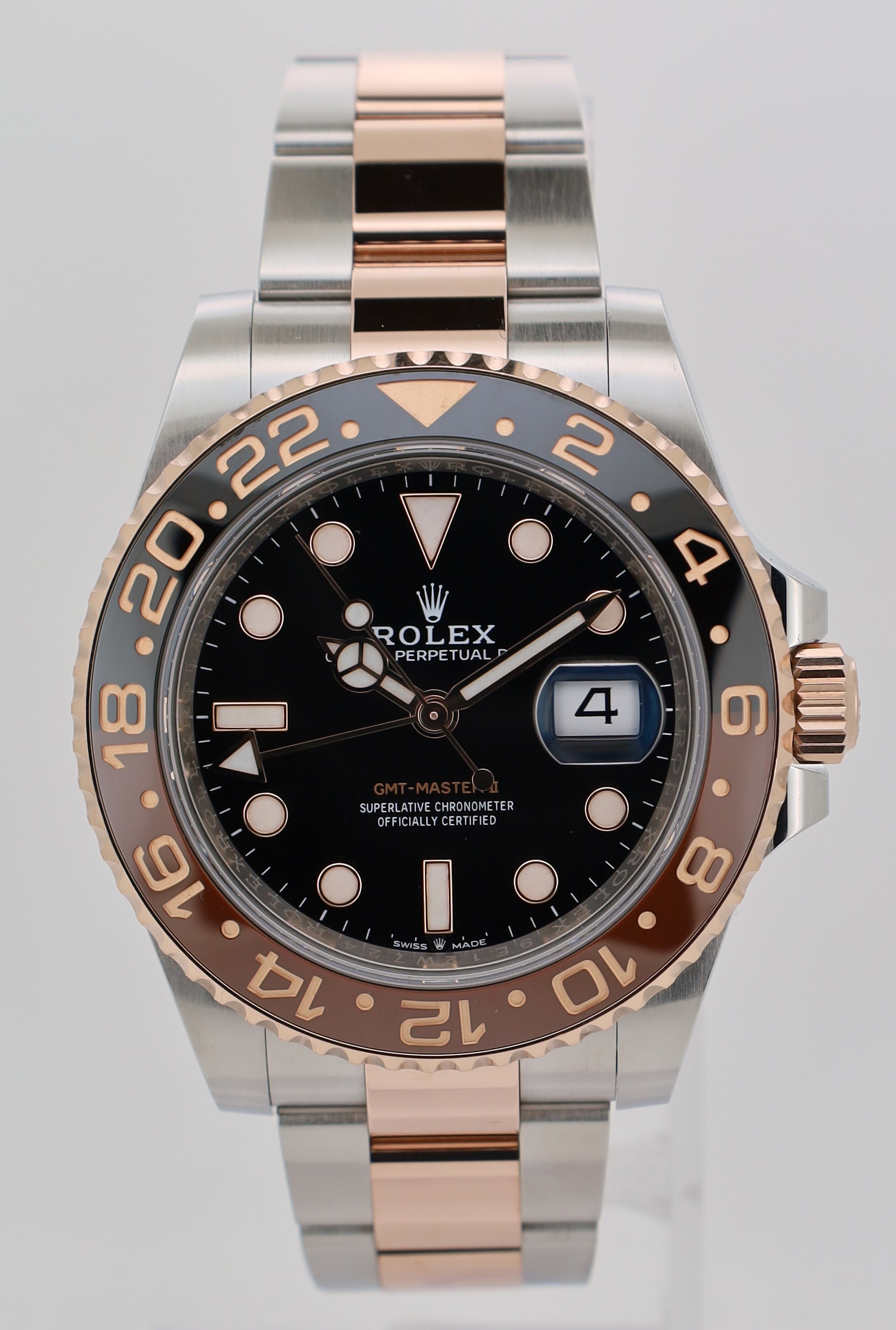 Rolex GMT Master II Rootbeer - LC100 - Stahl/ Roségold - 126711CHNR - Full Set - 2021