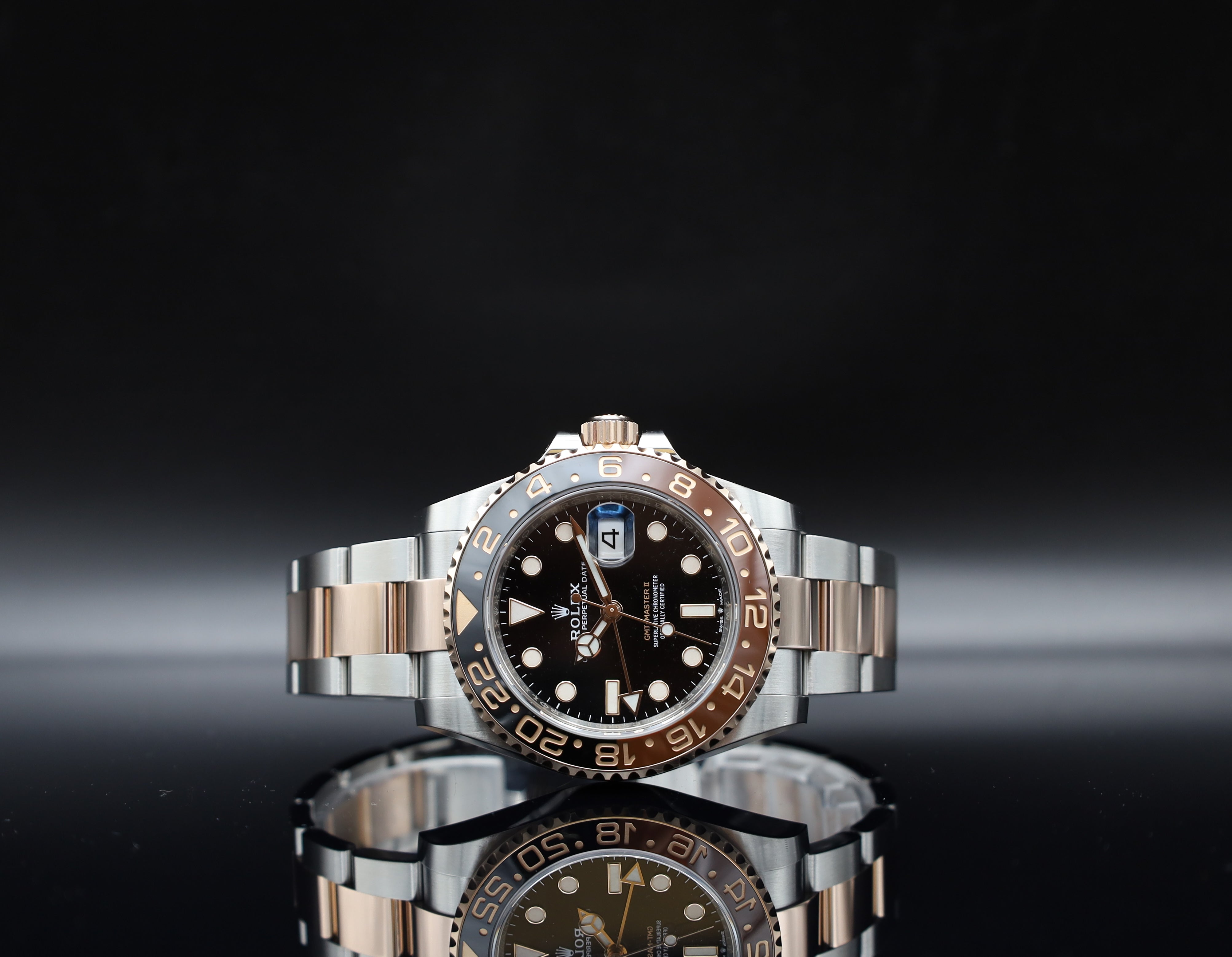 Rolex GMT Master II Rootbeer - LC100 - Stahl/ Roségold - 126711CHNR - Full Set - 2021