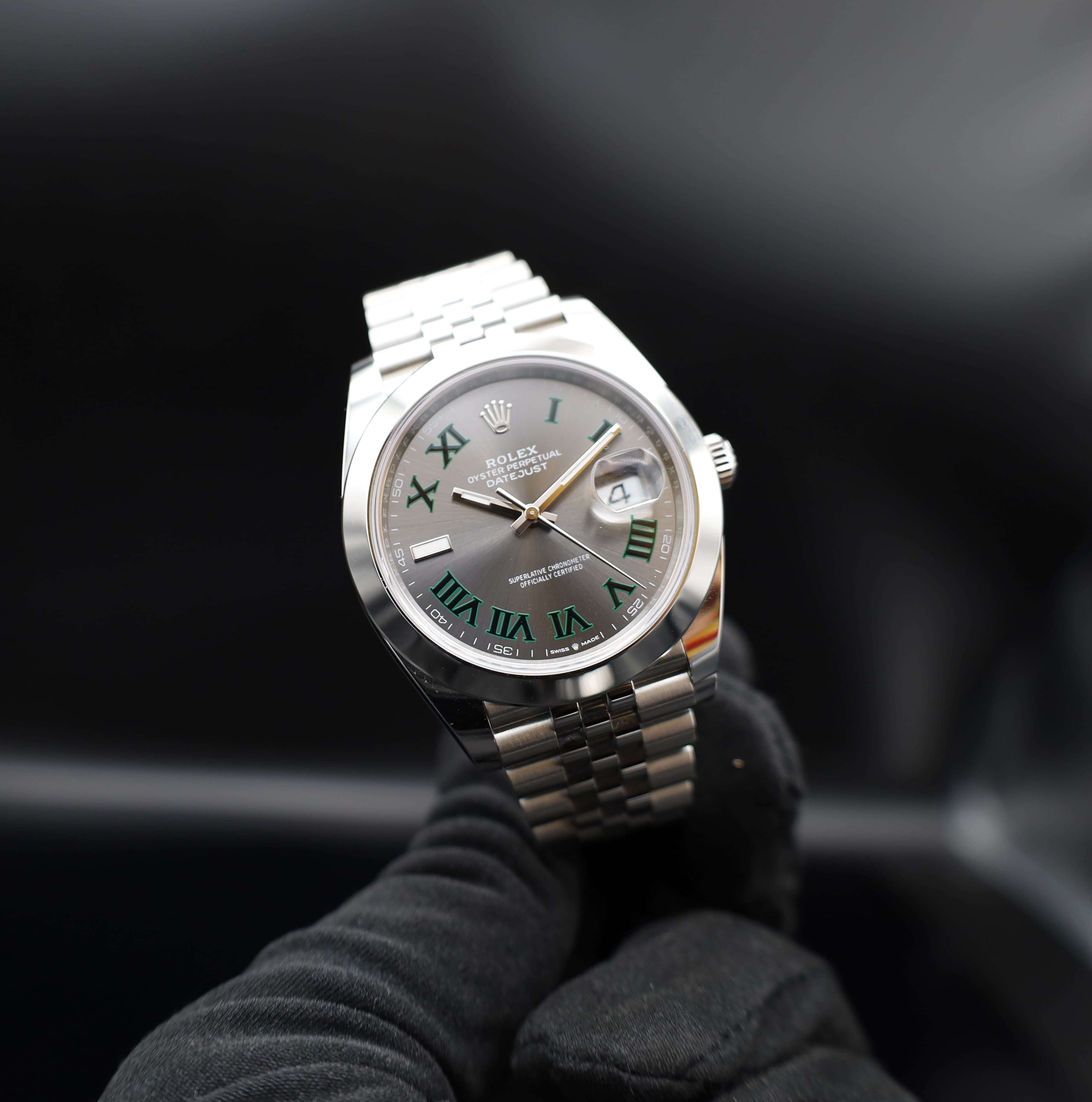 Rolex Datejust 41 / Wimbledon / Lc100 / 12/2025 / FULLSET
