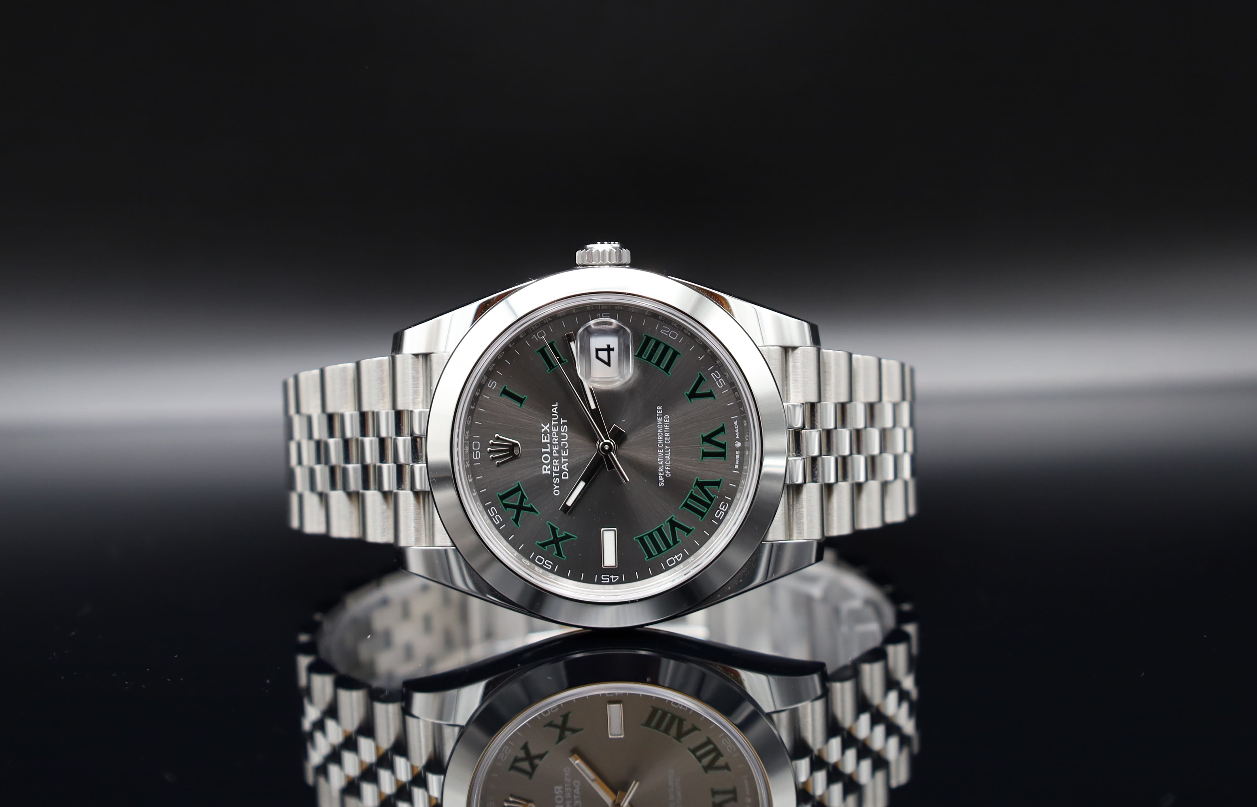 Rolex Datejust 41 / Wimbledon / Lc100 / 12/2025 / FULLSET