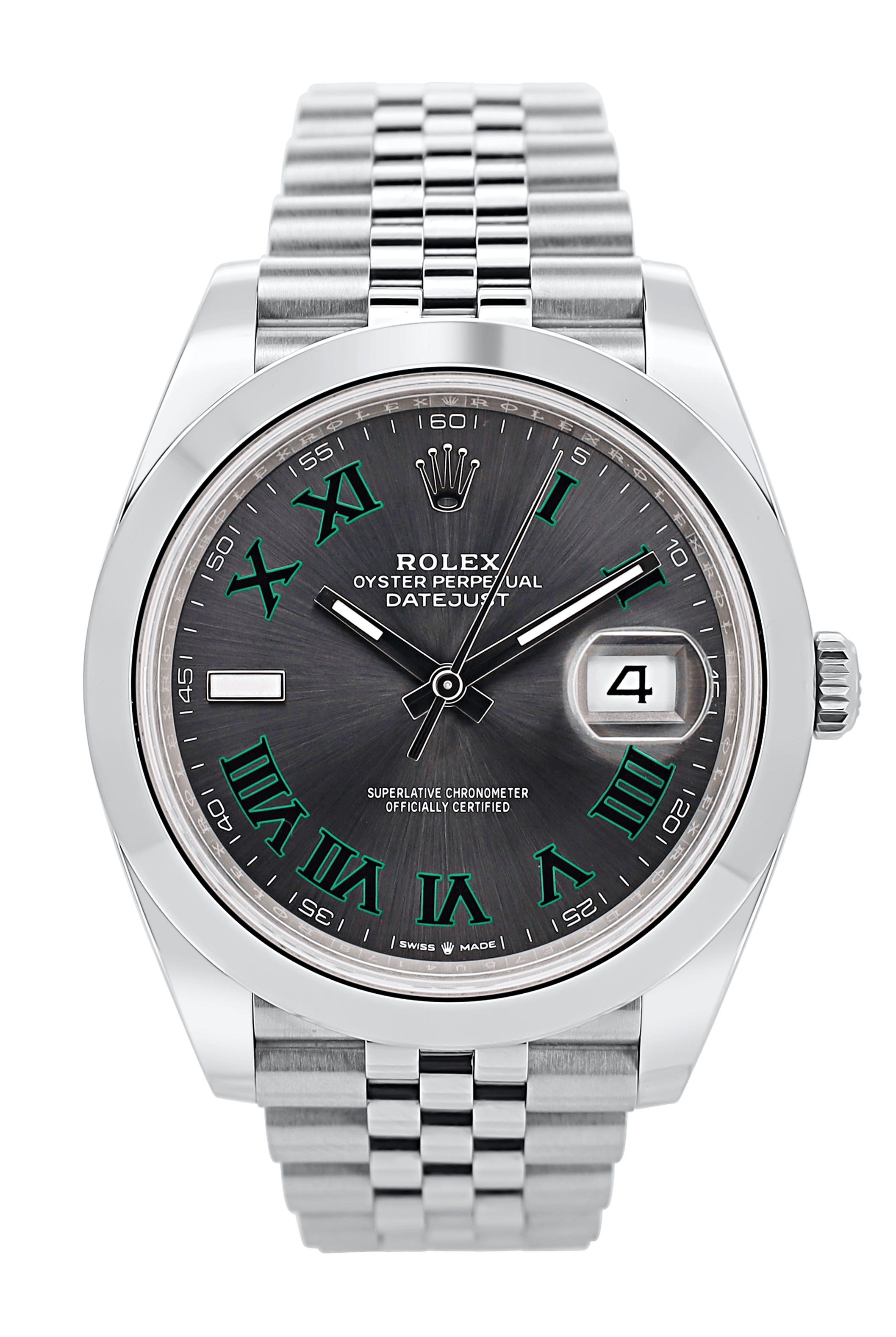 Rolex Datejust 41 / Wimbledon / Lc100 / 12/2025 / FULLSET