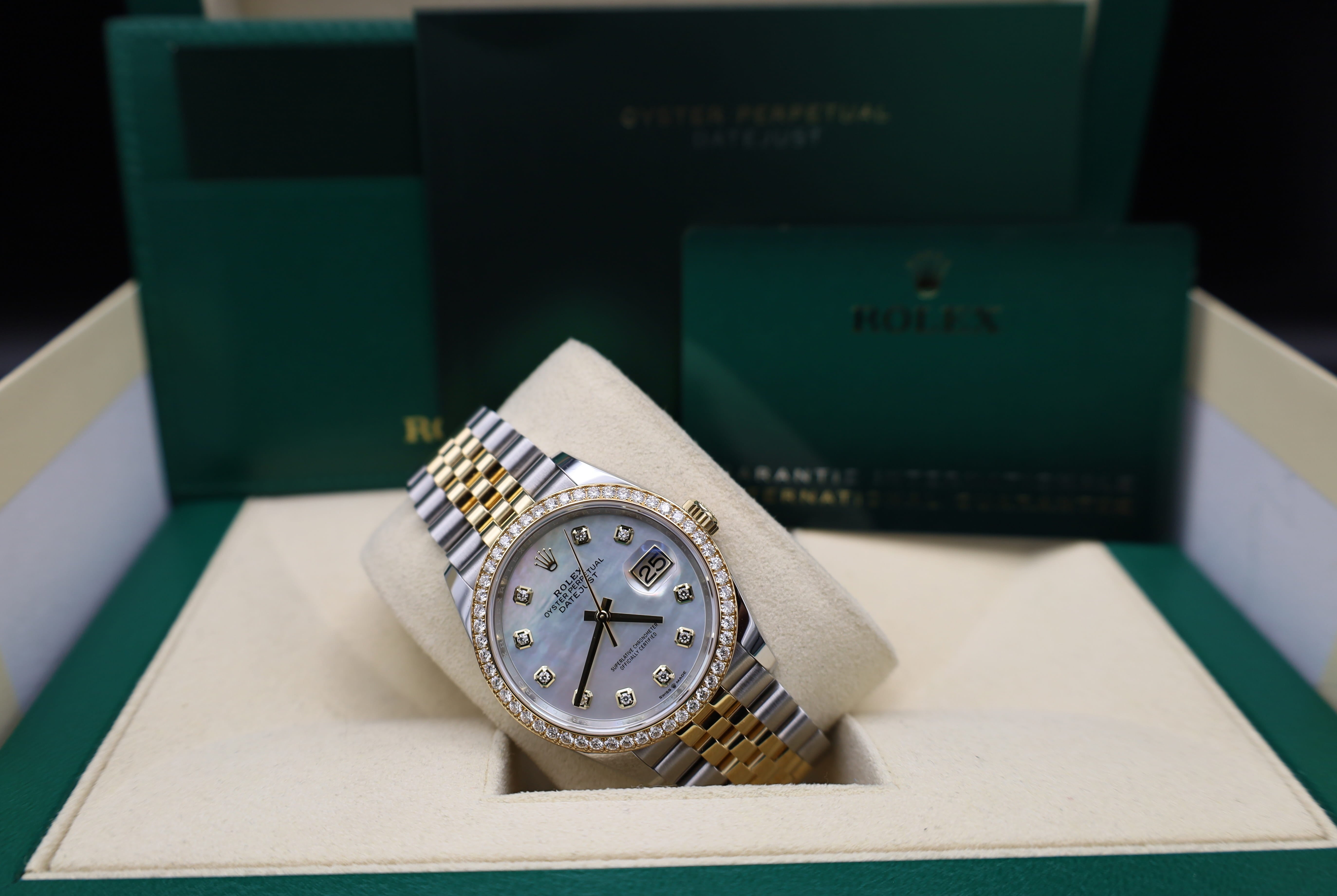 Rolex Datejust 36/ MOP / 126283RBR/ FULLSET
