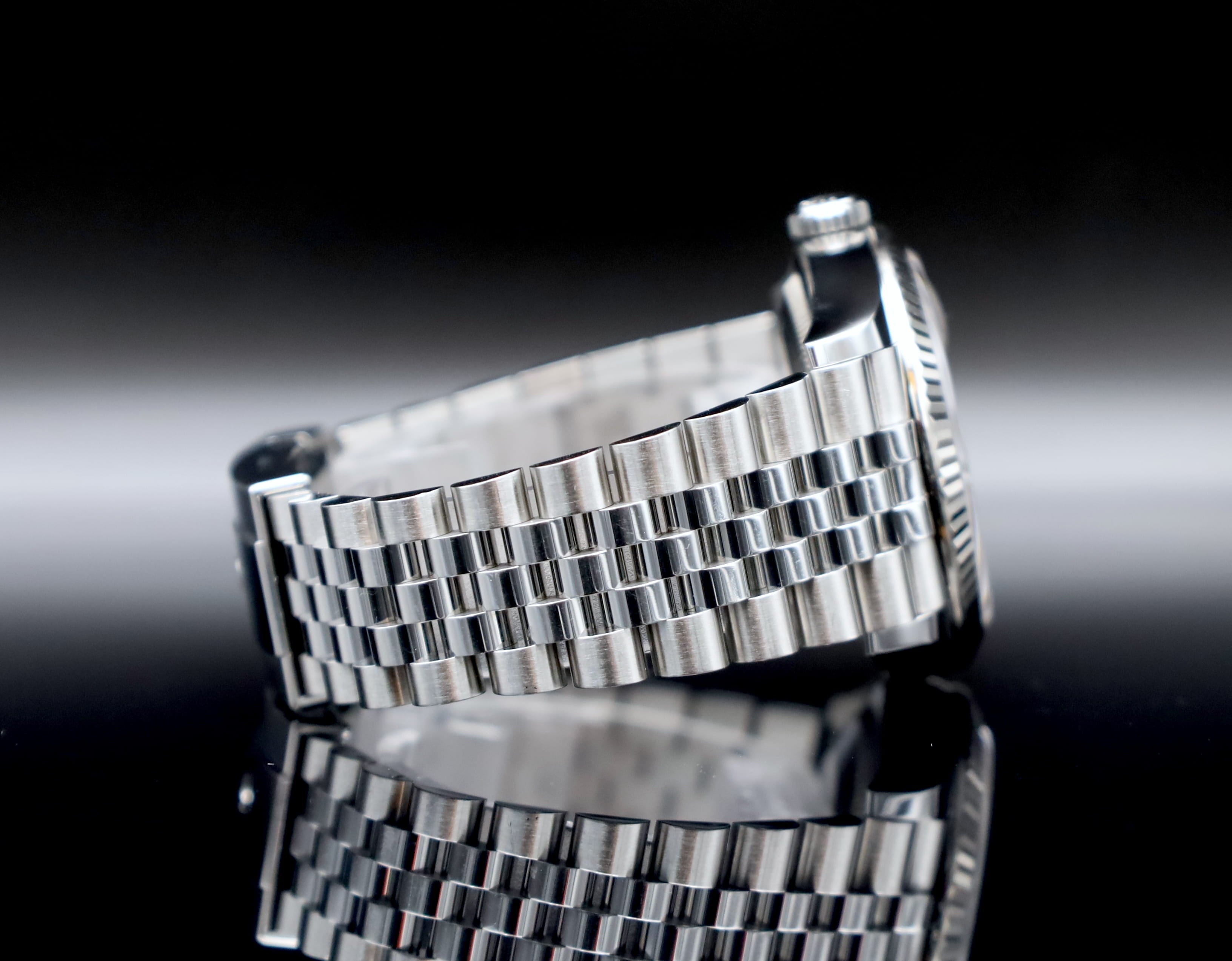 Rolex Datejust 36 Blau Diamant Jubiläum "Rolex" Zifferblatt - 2020 - 126234