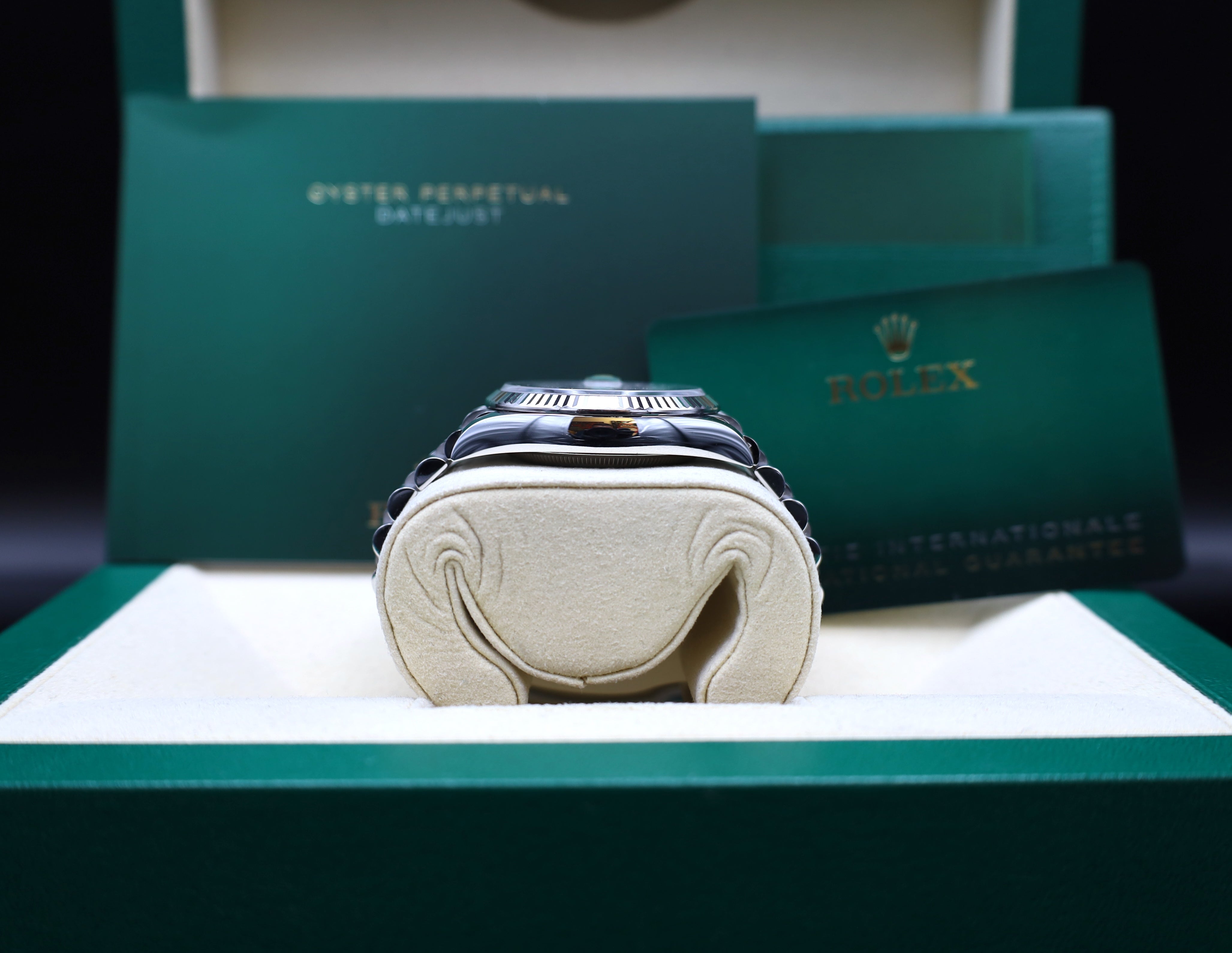 Rolex Datejust 36 Blau Diamant Jubiläum "Rolex" Zifferblatt - 2020 - 126234