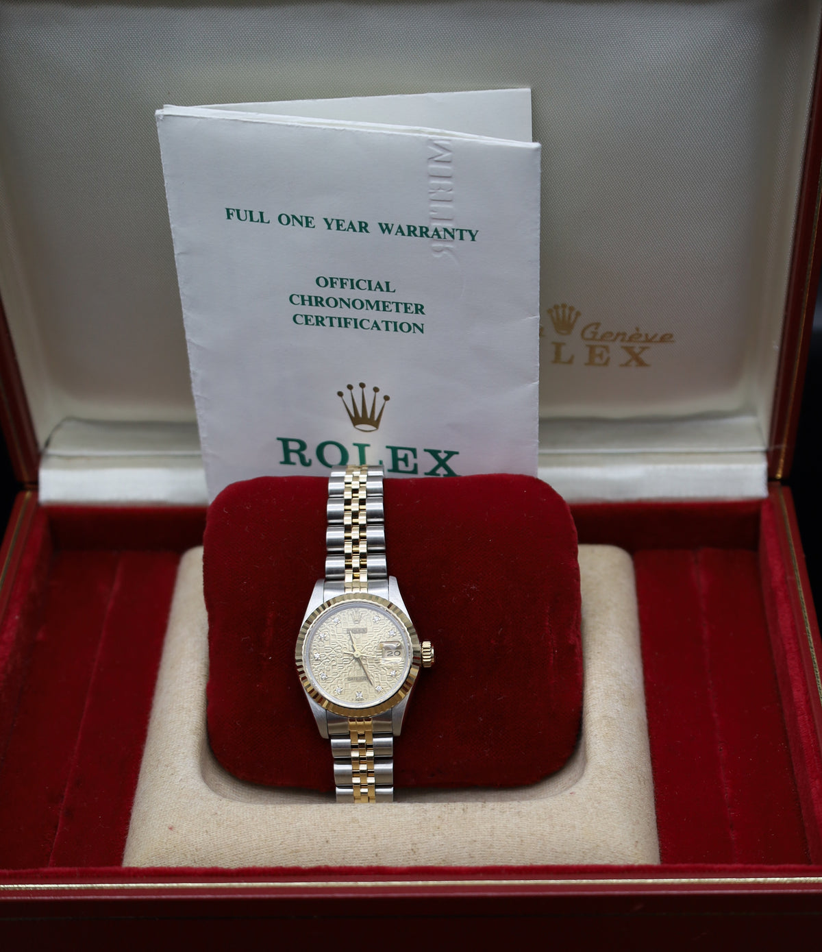 Rolex Lady Datejust Computer Dial / Im Fullset/ Saphirglas