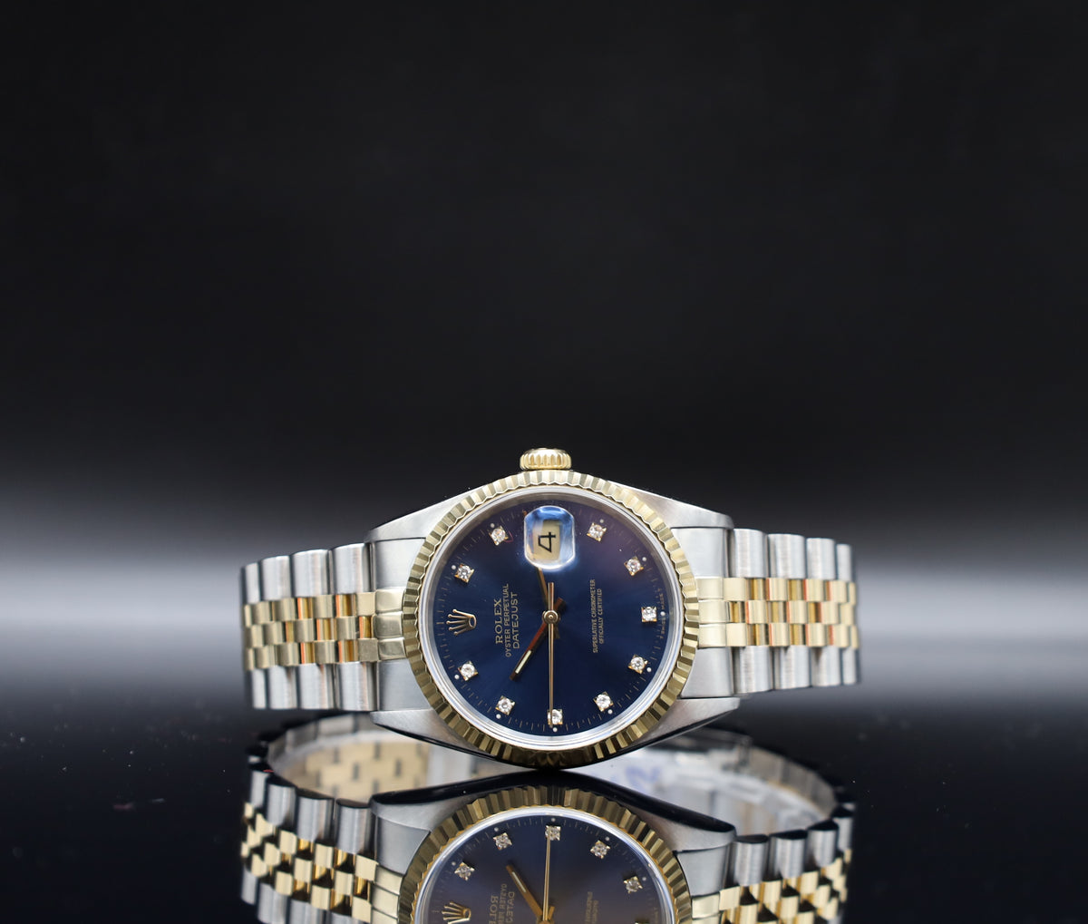 Rolex Datejust 36mm / Im fullset / Saphirglas