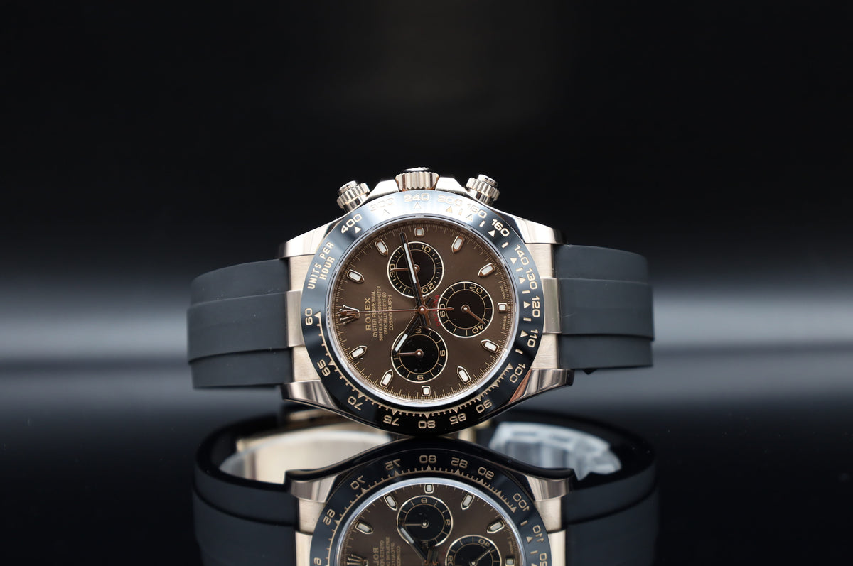 Rolex Daytona Oysterflex Chocolate - 2023  Fullset