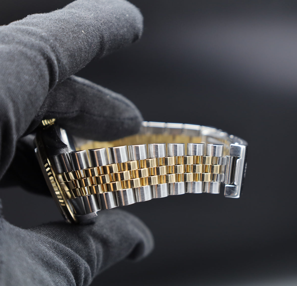 Rolex Datejust 36 Weiß Diamant - LC100 - Stahl/ Gold - Ref: 16233 - Full Set