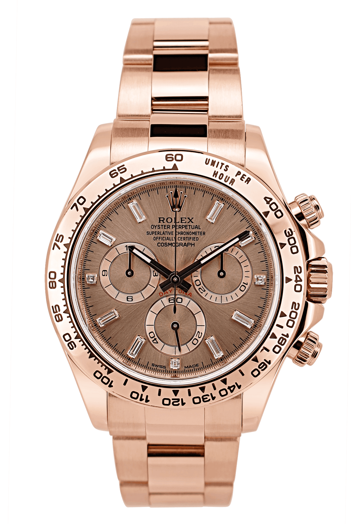 Rolex Daytona Rosegold Sundust - LC100 - Full Set - 116505 - 2019
