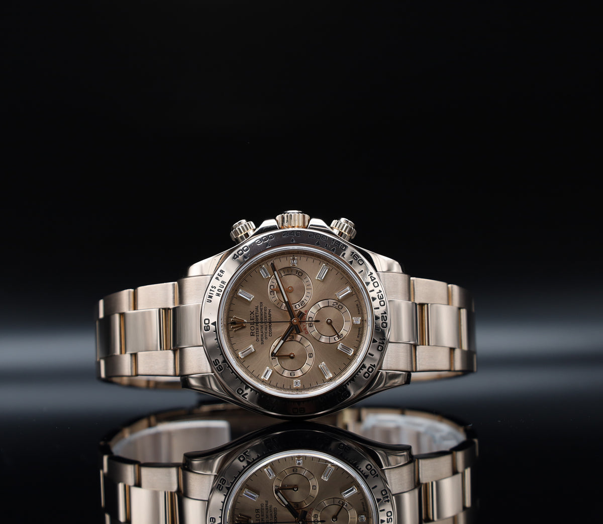 Rolex Daytona Rosegold Sundust - LC100 - Full Set - 116505 - 2019
