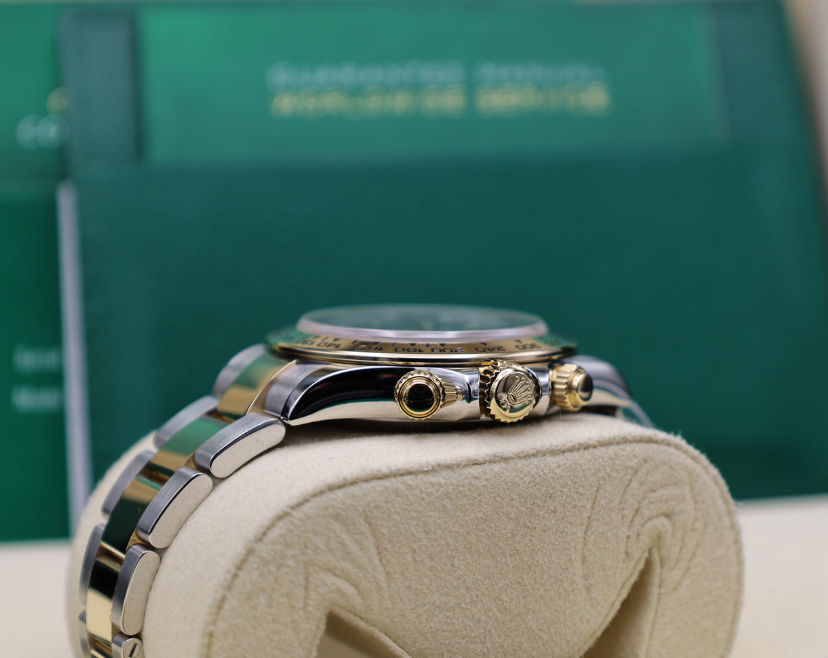 Rolex Daytona Stahl/Gold - 2019 -  Im Fullset -