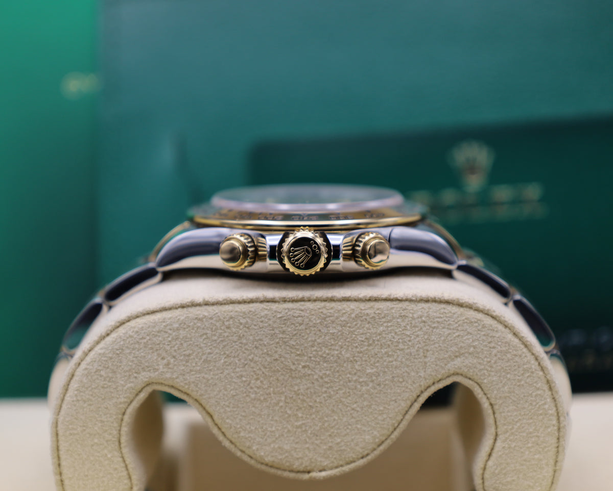 Rolex Daytona - Stahl/Gold - 116503 - Champagner Diamant Zifferblatt - 2020 - Fullset