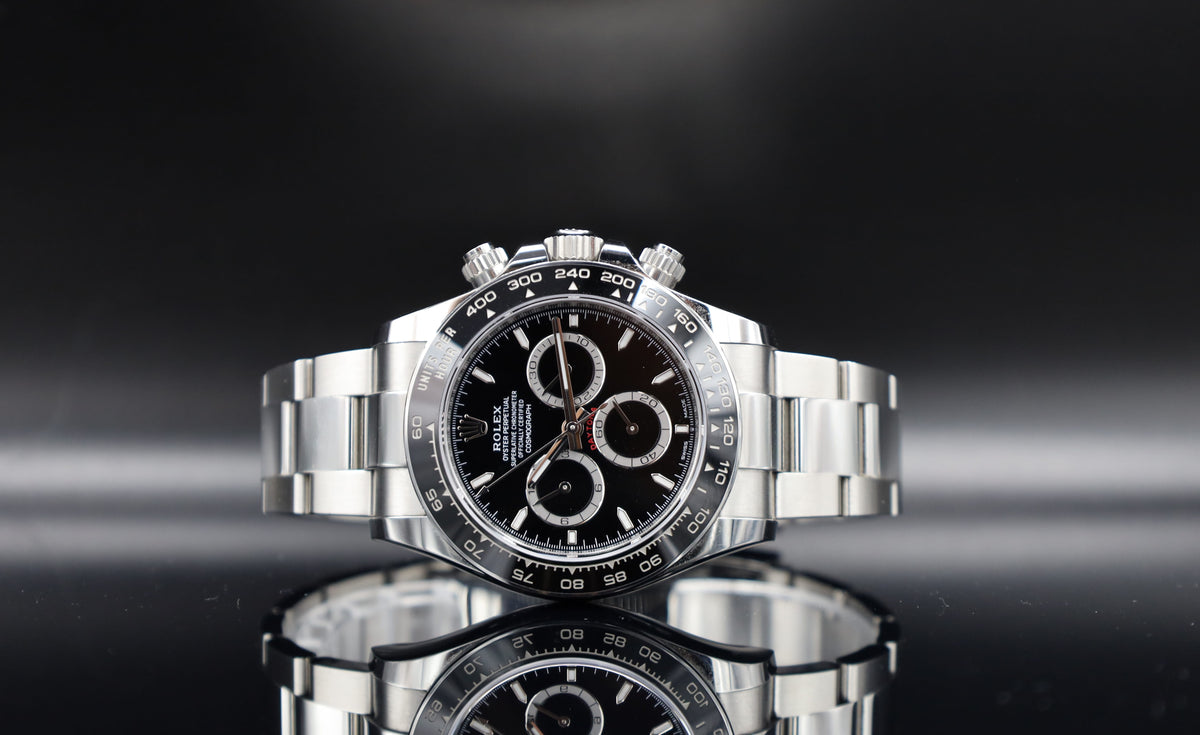 Rolex Daytona schwarzes Zifferblatt - 126500LN - 2026 - Full Set