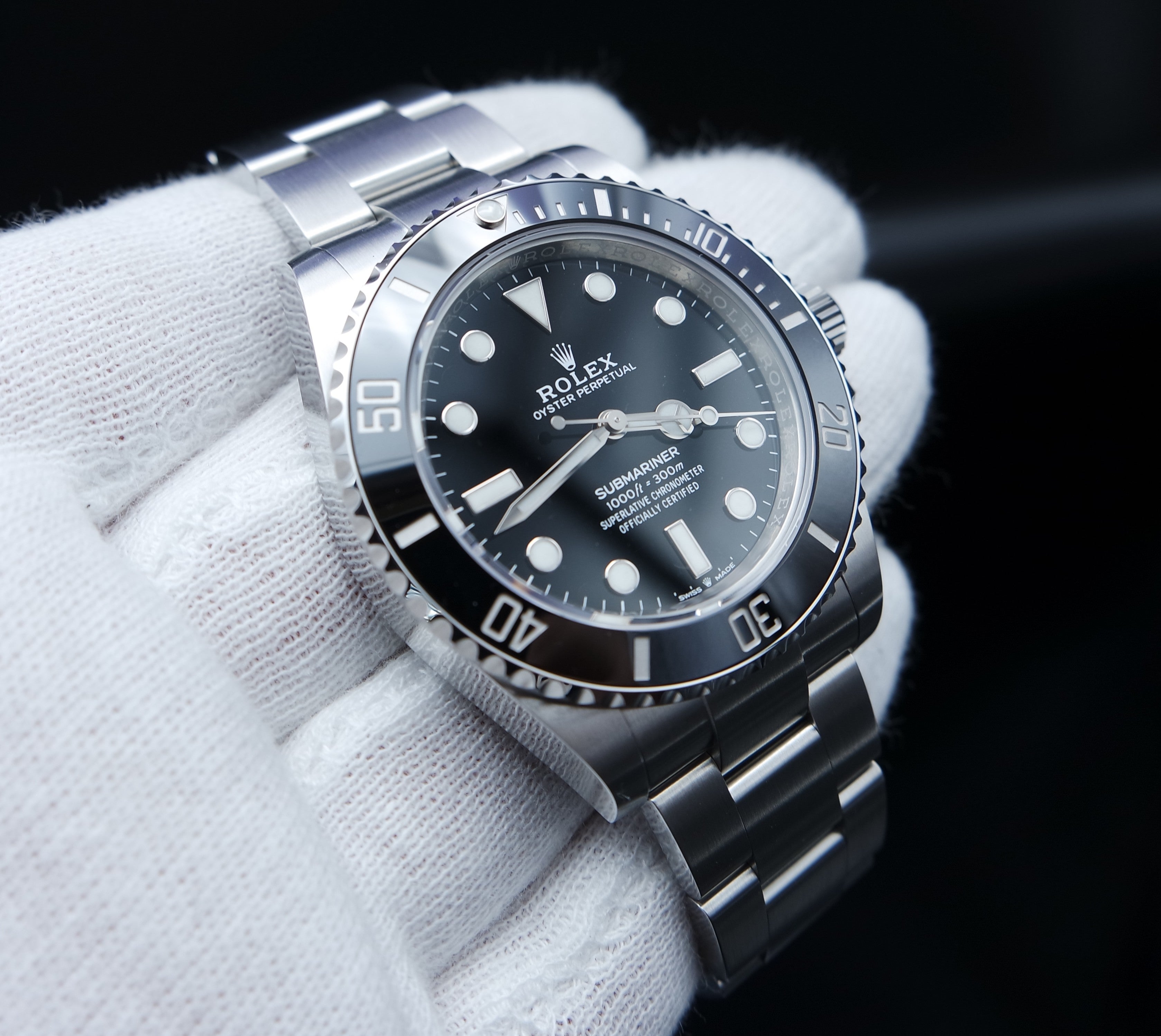 Rolex Submariner No-Date - 12/2025 - LC100  - Fullset - 124060 - Neuwertig